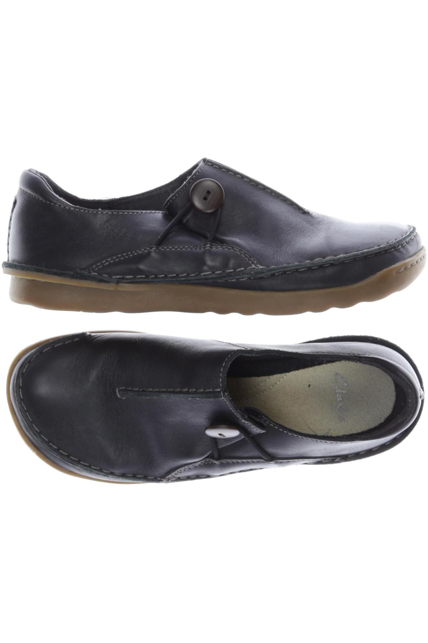 

Clarks Damen Halbschuh, marineblau, Gr. 4