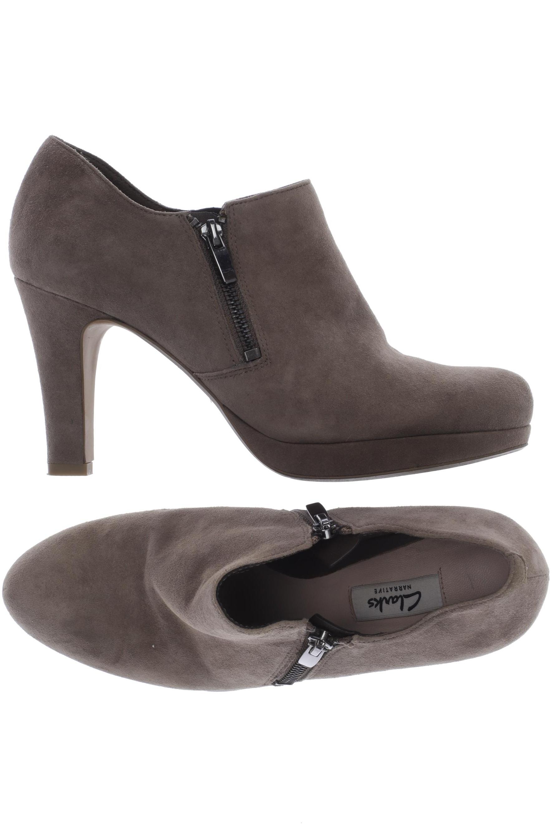 

Clarks Damen Halbschuh, braun, Gr. 6