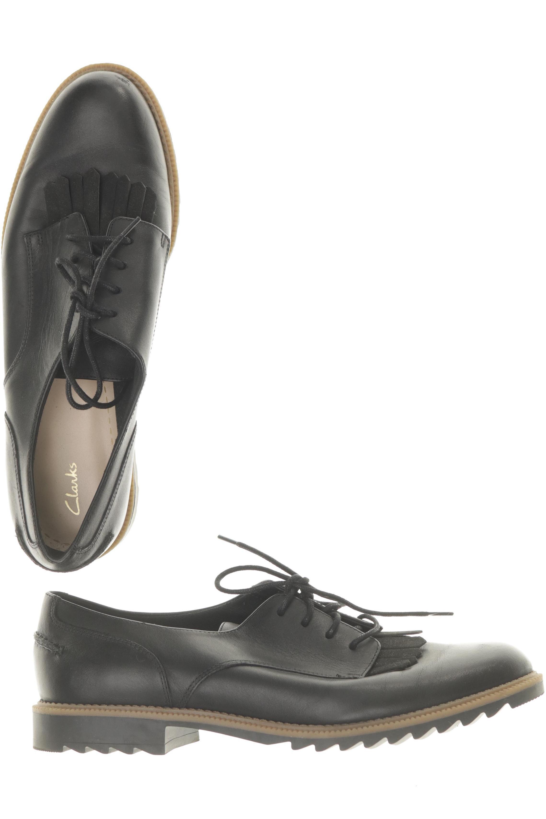 

Clarks Damen Halbschuh, schwarz, Gr. 41.5