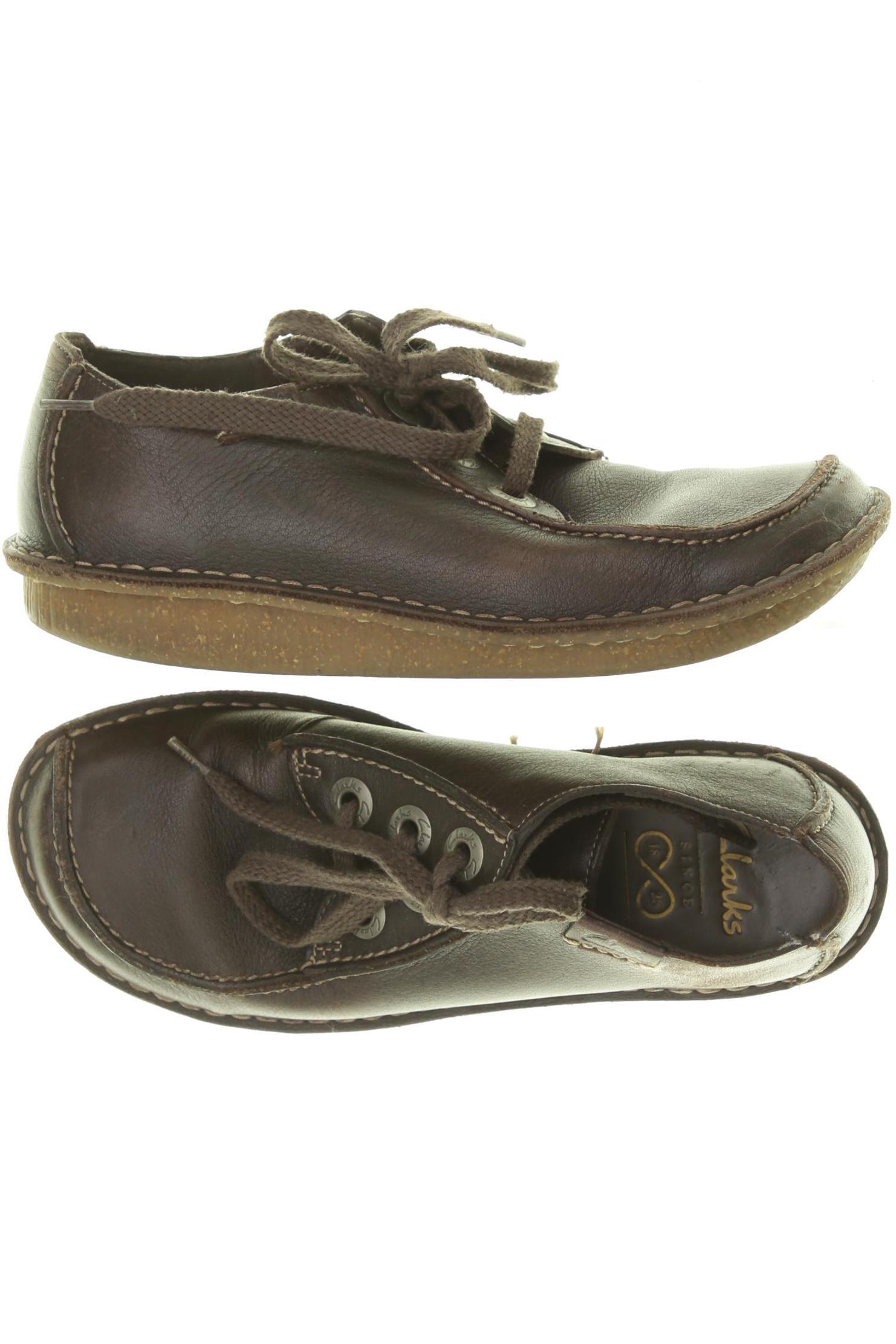 

Clarks Damen Halbschuh, braun, Gr. 4.5