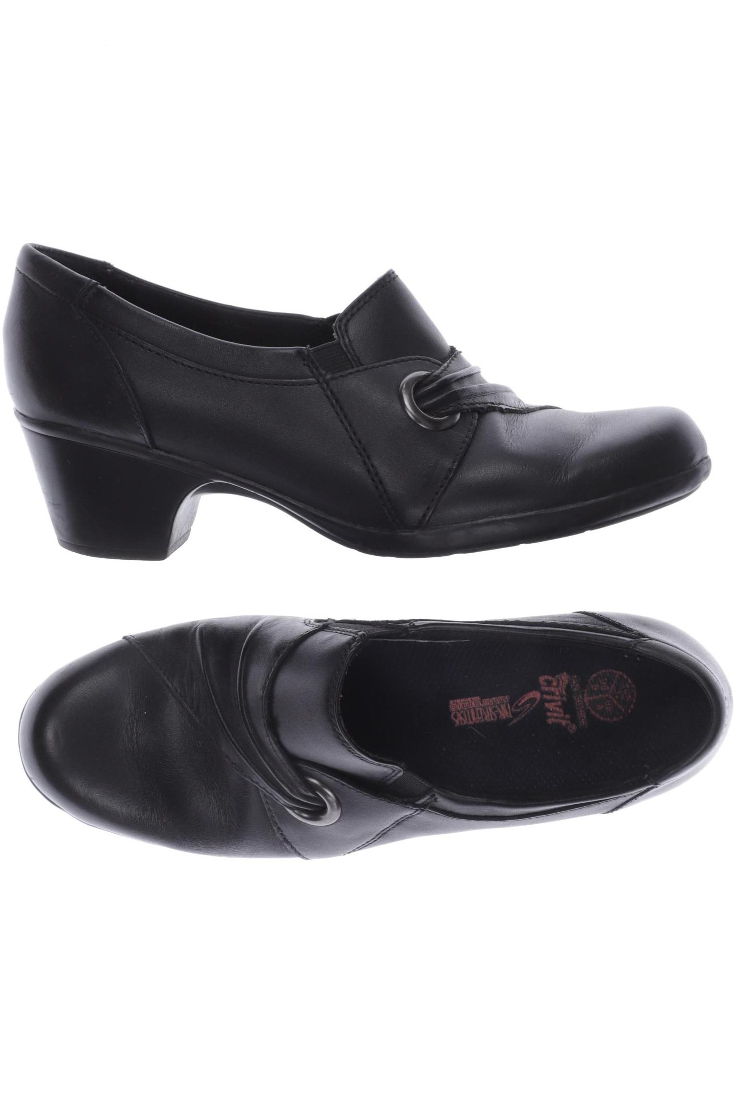 

Clarks Damen Halbschuh, schwarz