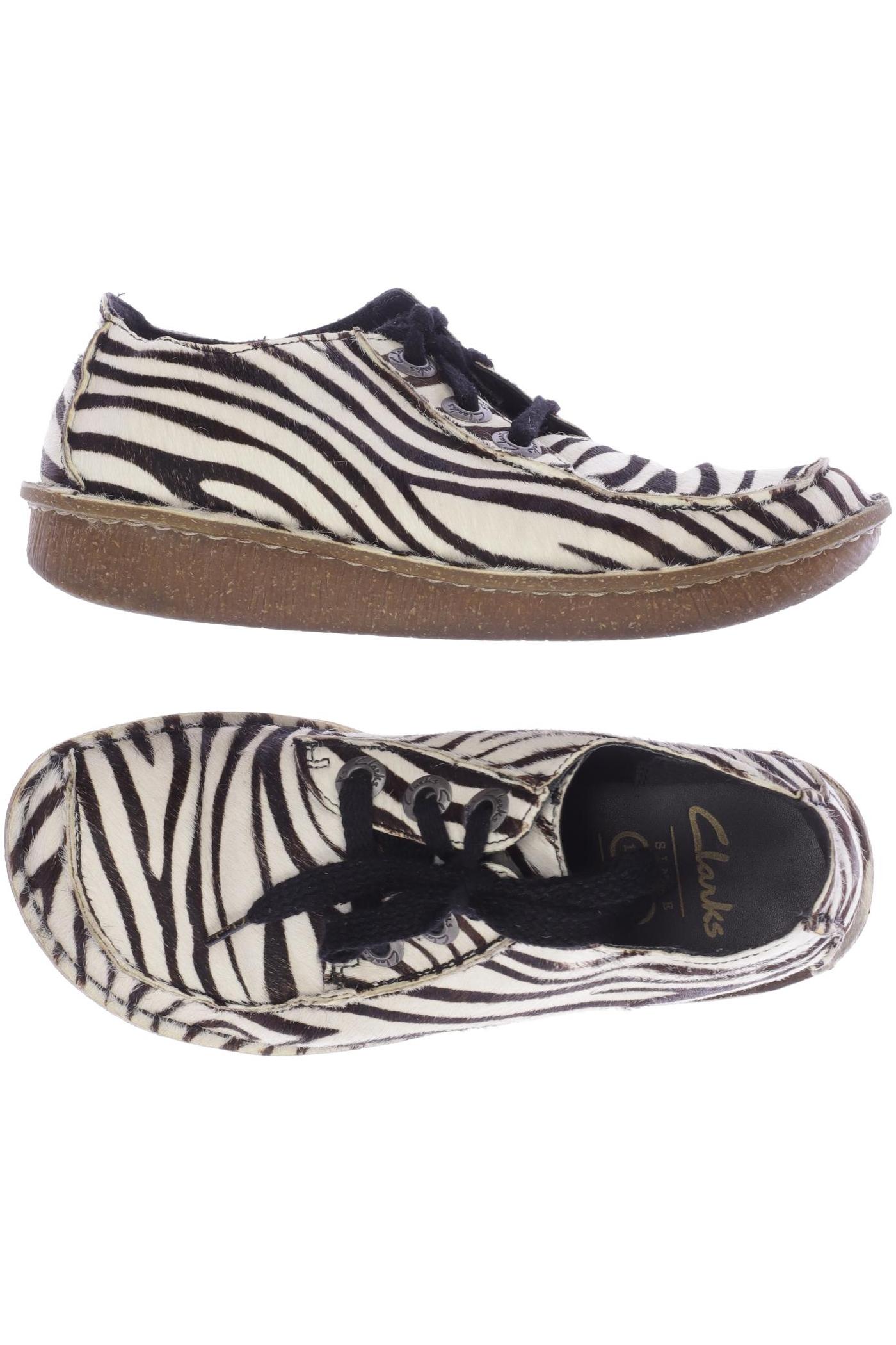 

Clarks Damen Halbschuh, cremeweiß