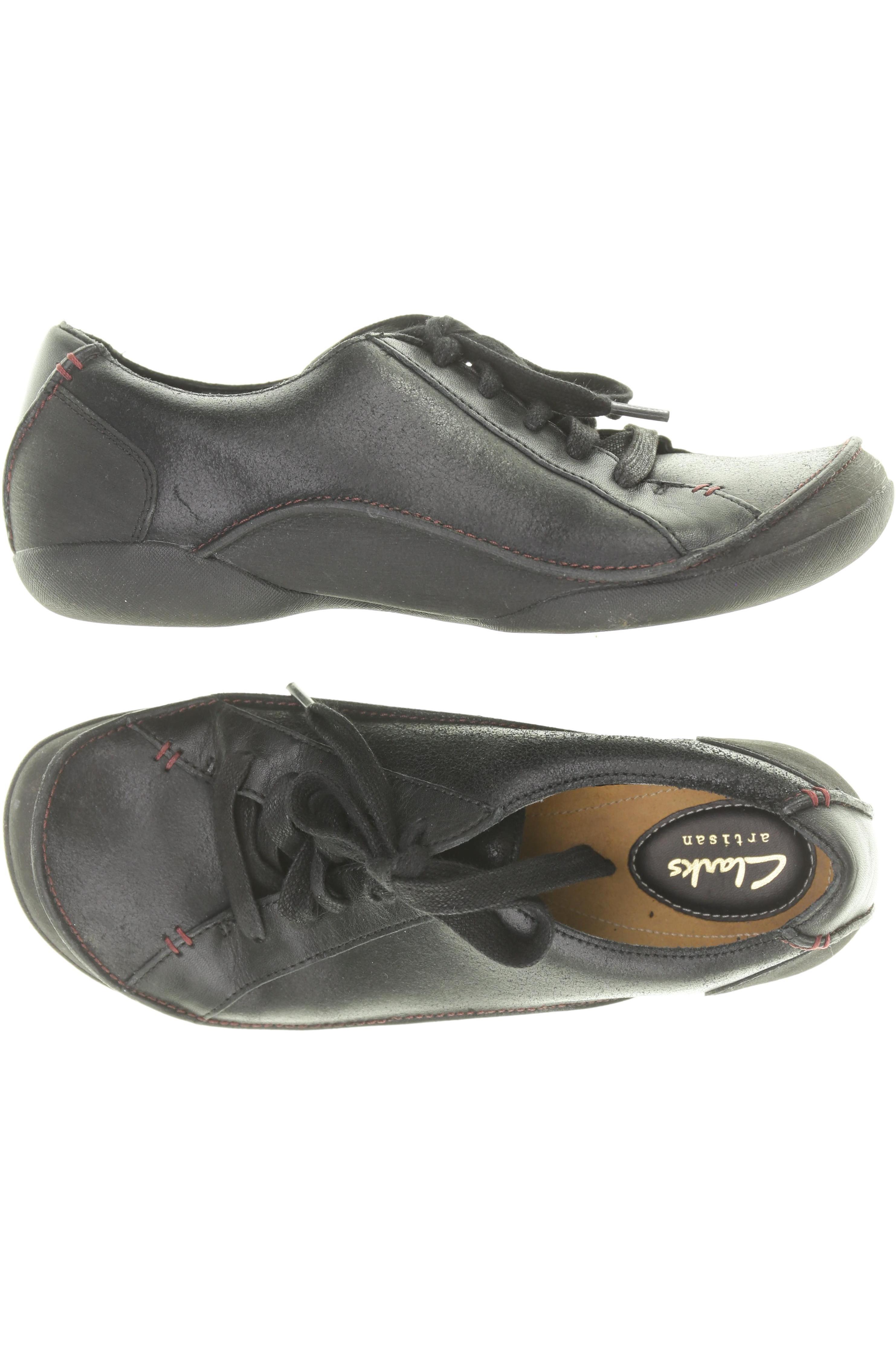 

Clarks Damen Halbschuh, schwarz, Gr. 5.5