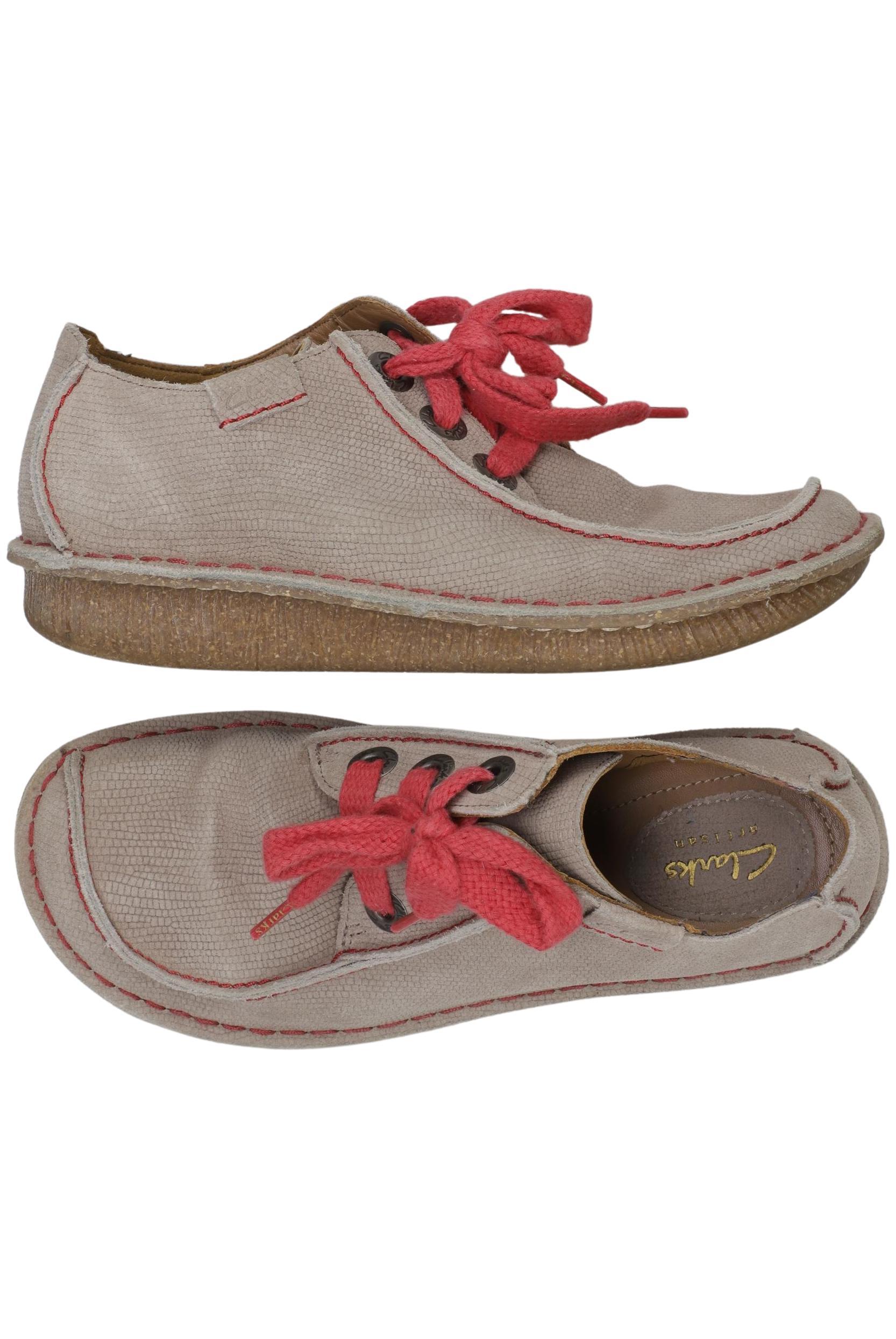 

Clarks Damen Halbschuh, beige, Gr. 37.5