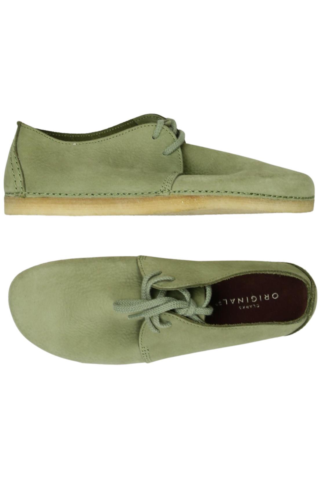 

Clarks Damen Halbschuh, grün, Gr. 38