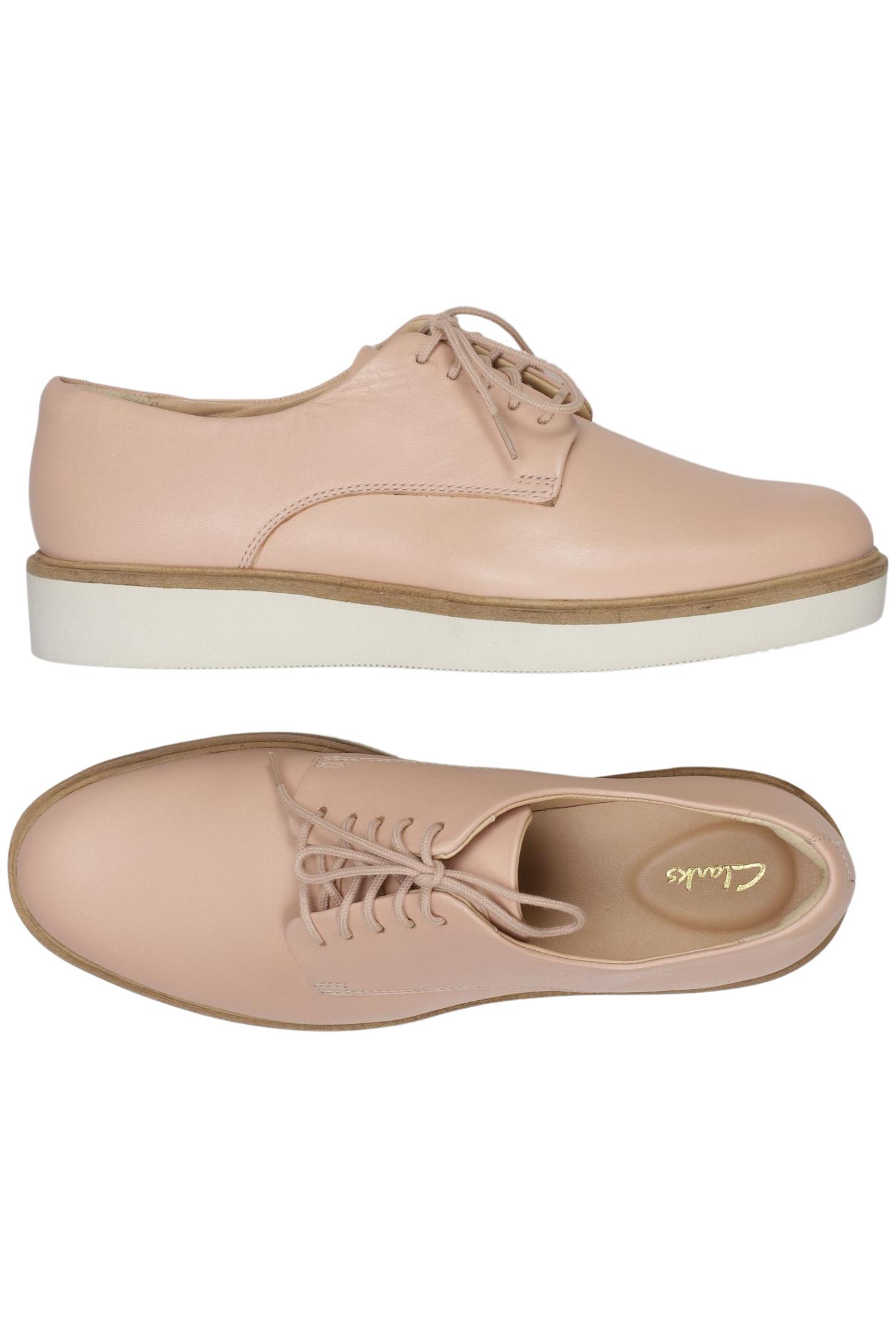 

Clarks Damen Halbschuh, pink, Gr. 38