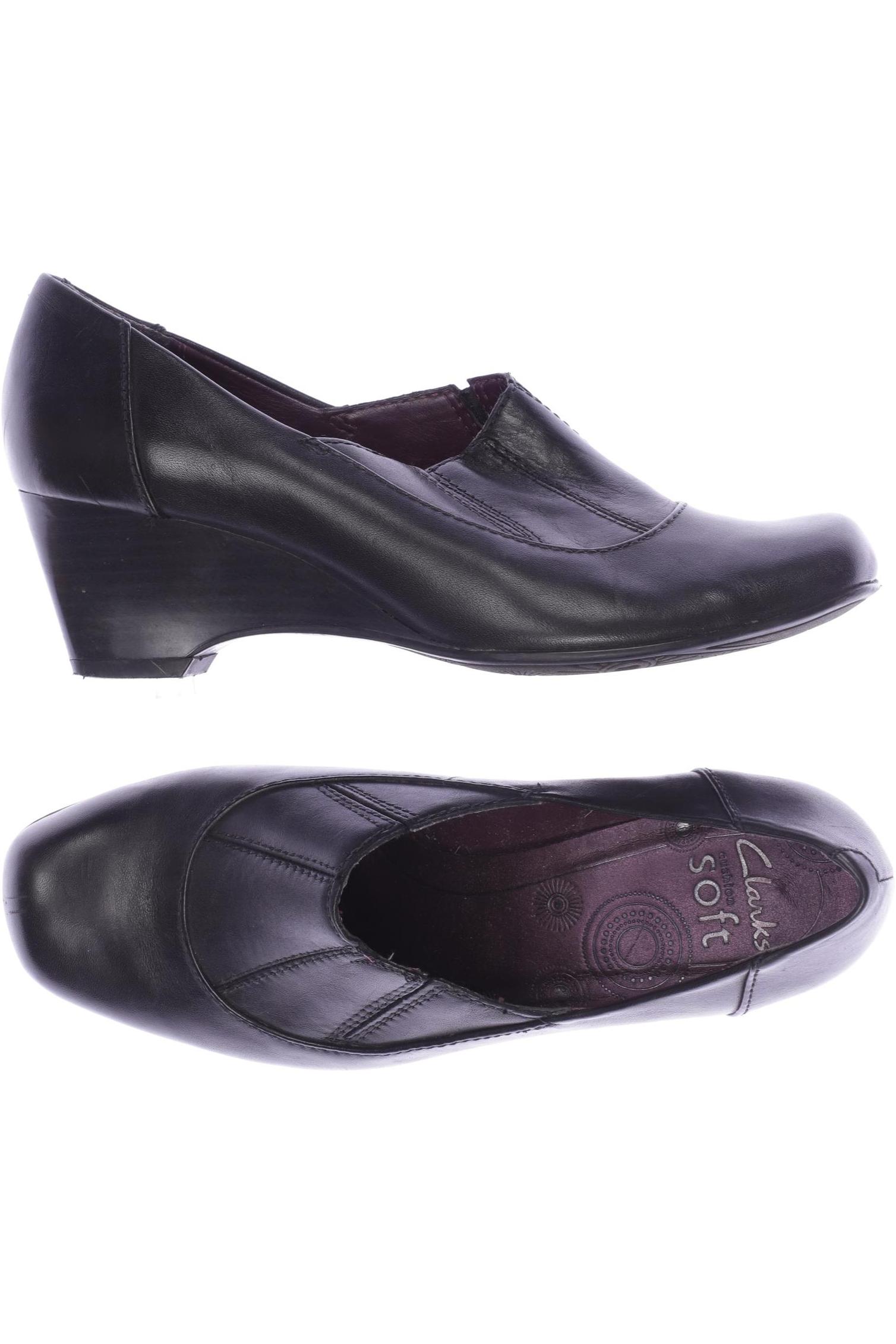 

Clarks Damen Halbschuh, schwarz, Gr. 4.5