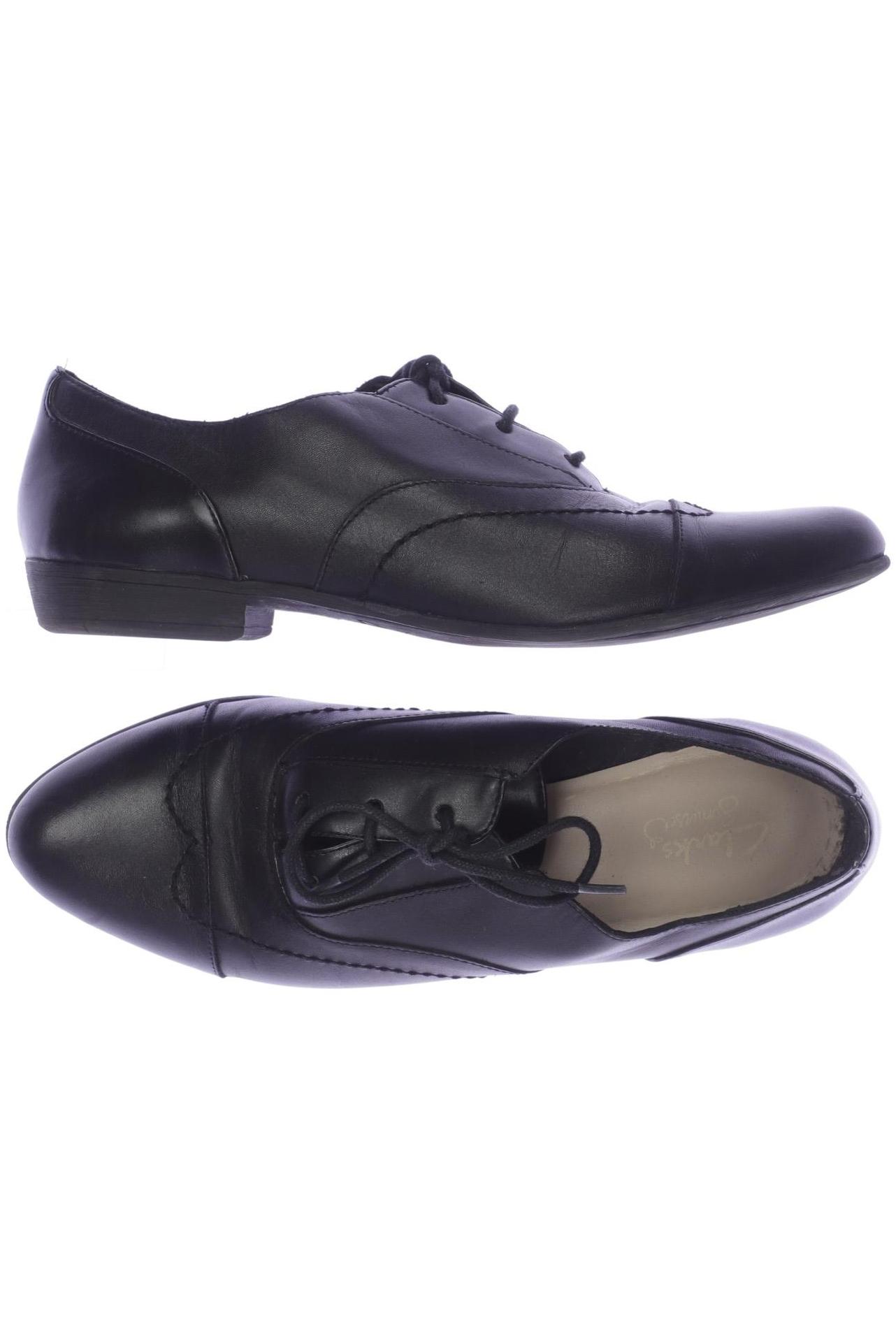 

Clarks Damen Halbschuh, schwarz, Gr. 5