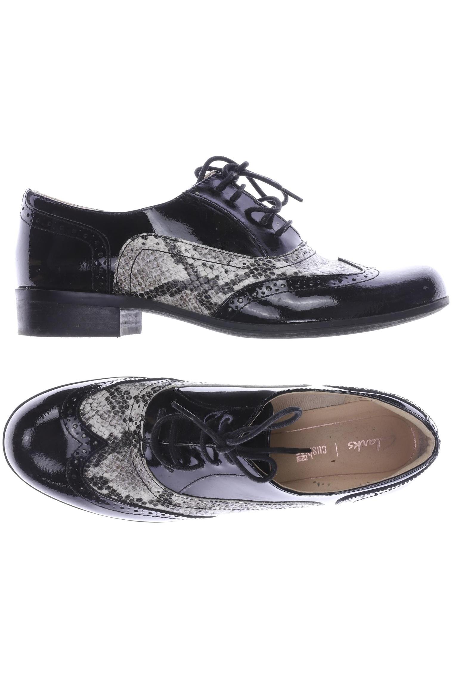 

Clarks Damen Halbschuh, schwarz