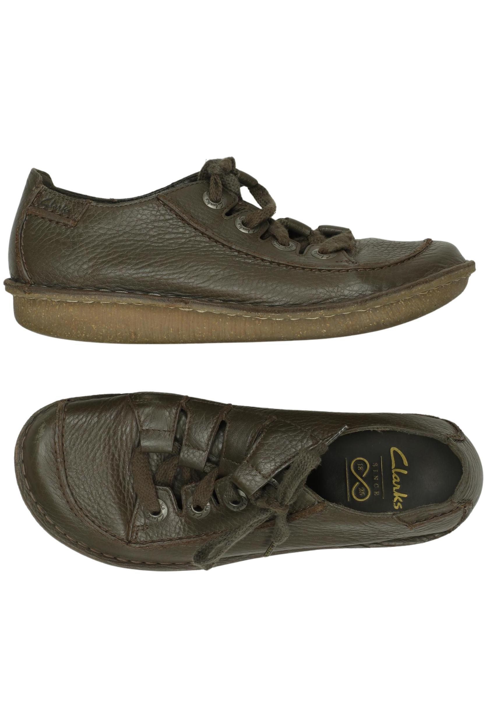 

Clarks Damen Halbschuh, braun, Gr. 8