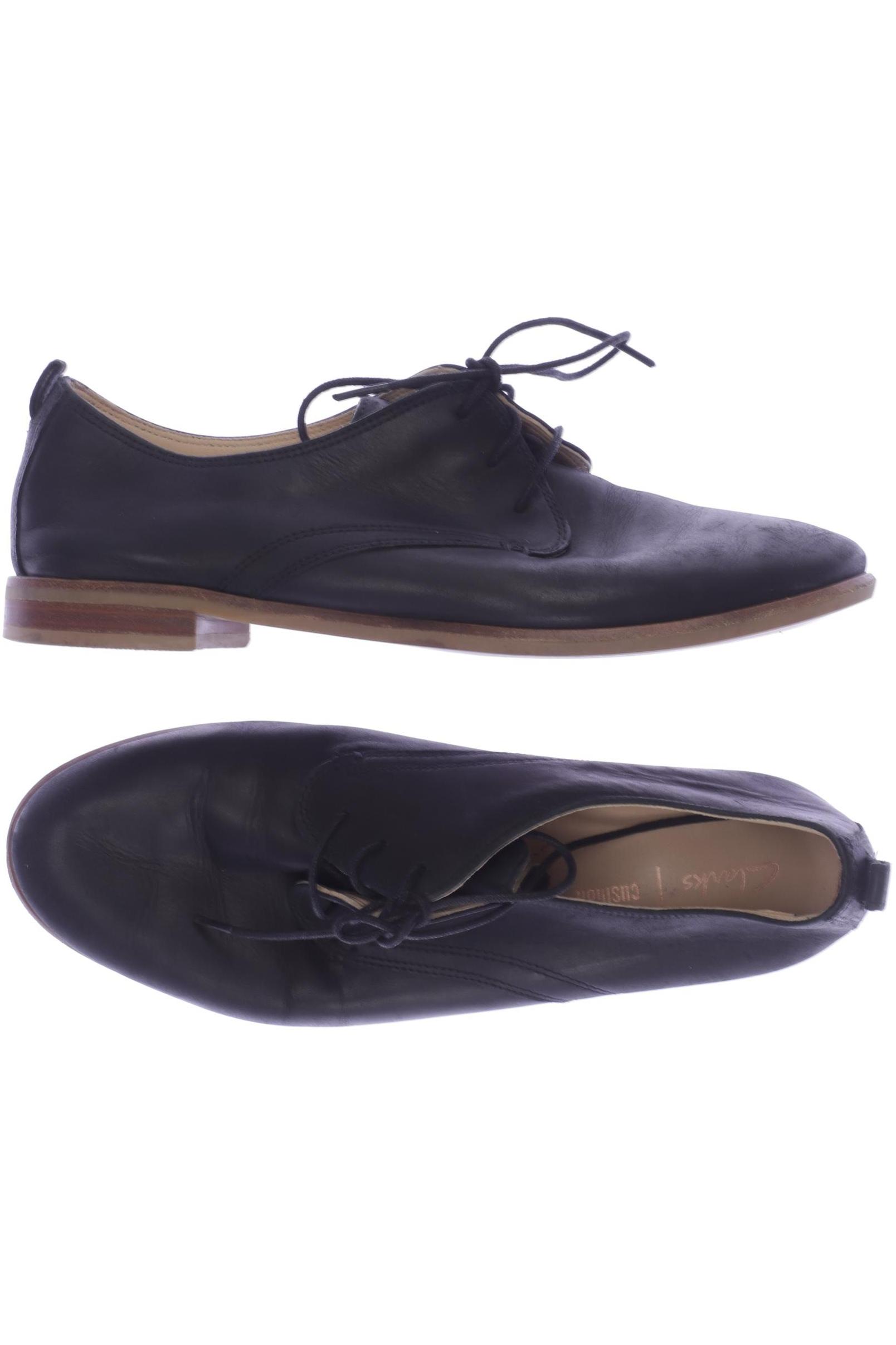 

Clarks Damen Halbschuh, schwarz, Gr. 38