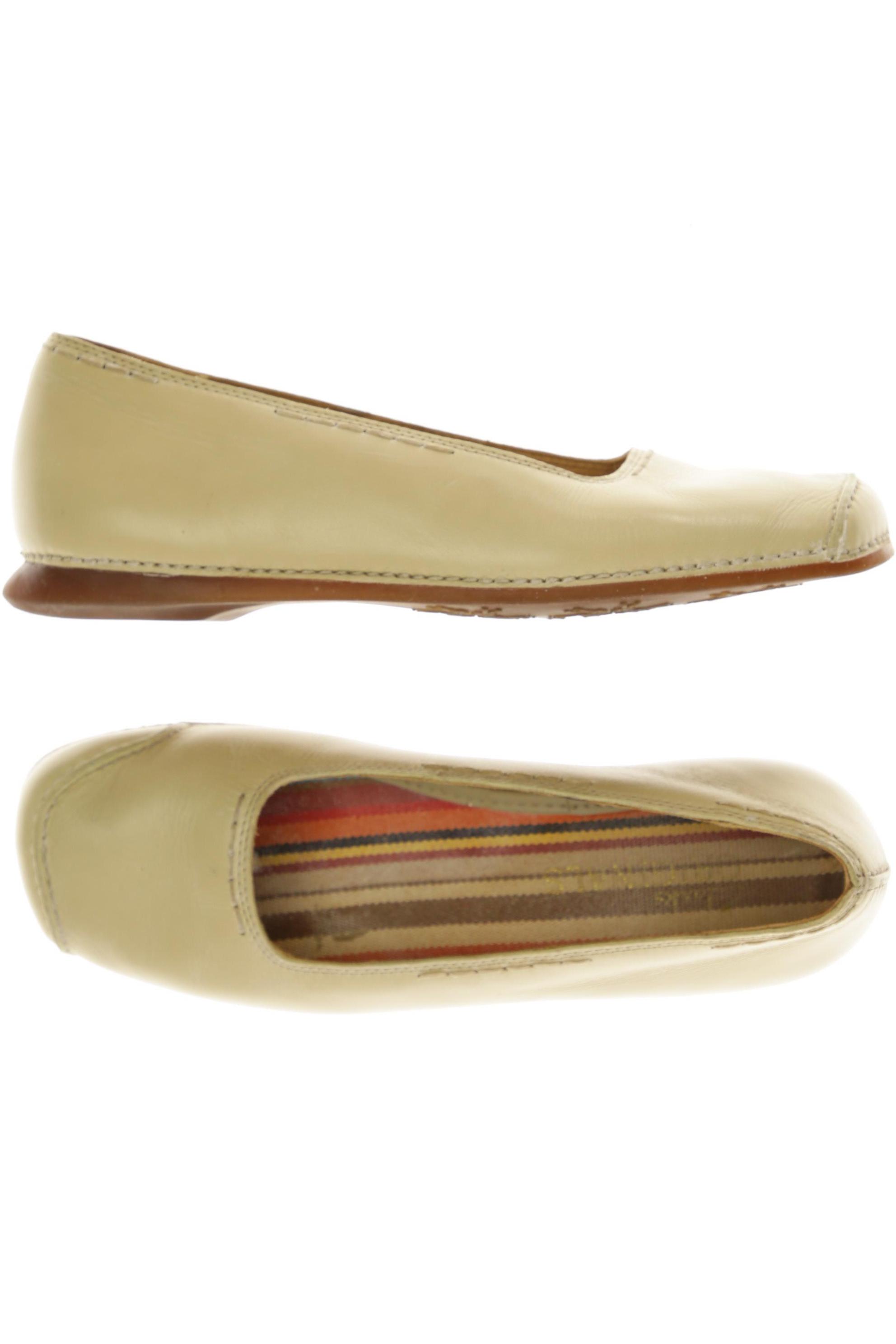 

Clarks Damen Halbschuh, beige, Gr. 8