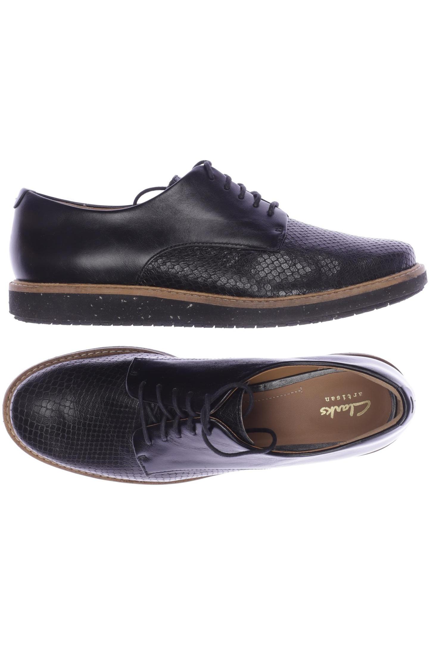 

Clarks Damen Halbschuh, schwarz, Gr. 39.5