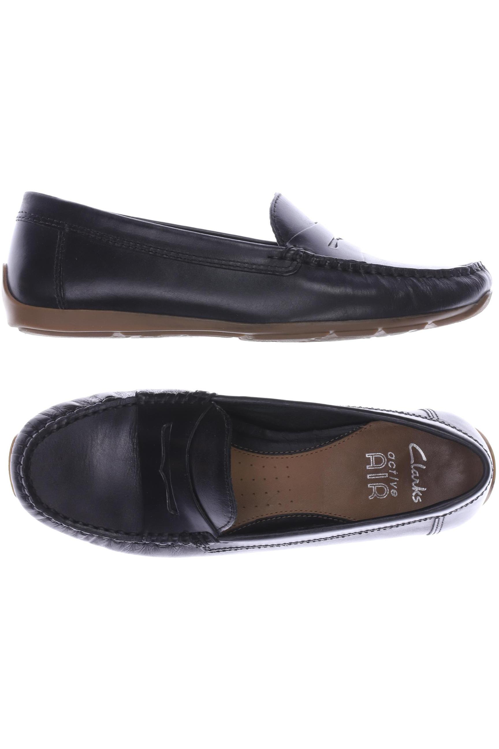 

Clarks Damen Halbschuh, schwarz