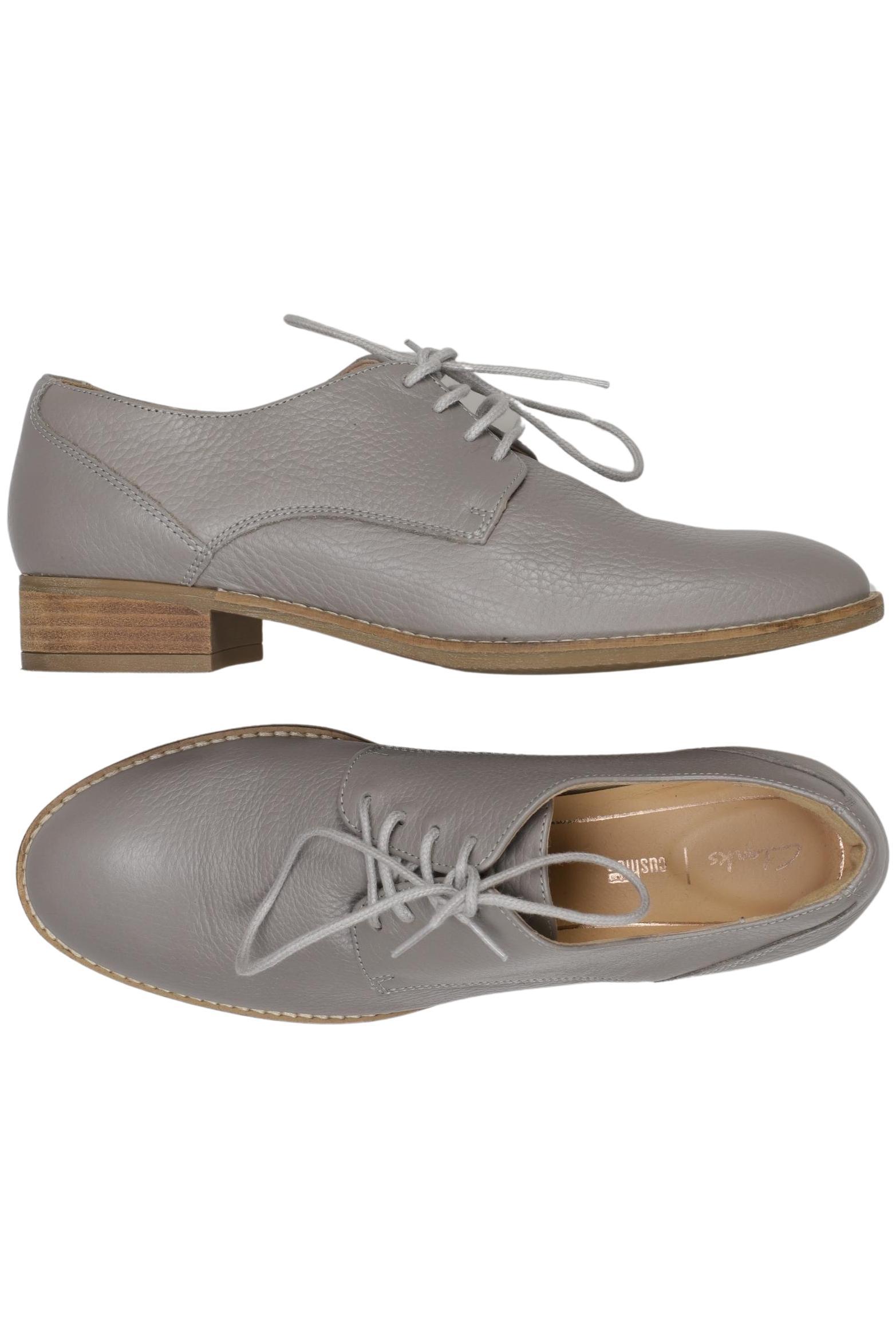 

Clarks Damen Halbschuh, grau, Gr. 40