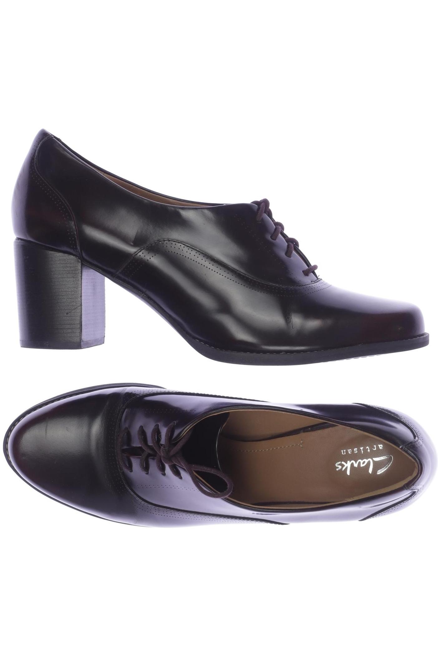

Clarks Damen Halbschuh, bordeaux, Gr. 41