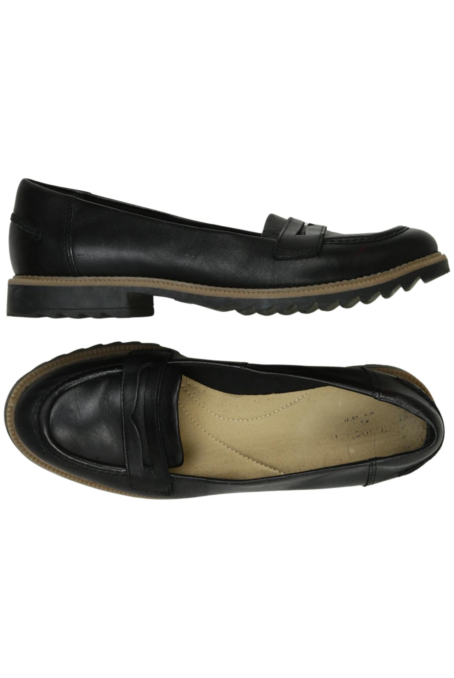 

Clarks Damen Halbschuh, schwarz, Gr. 38