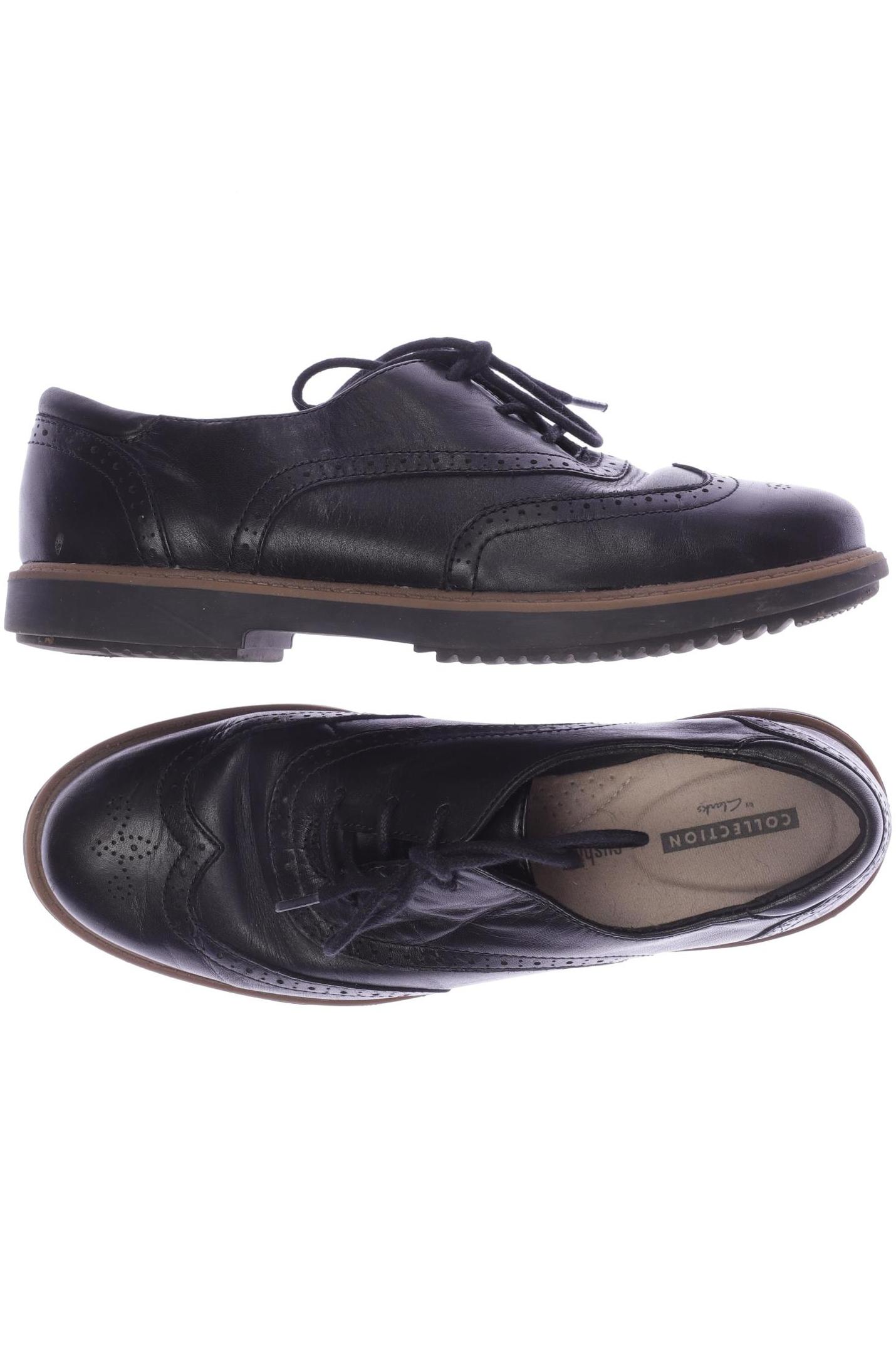 

Clarks Damen Halbschuh, schwarz