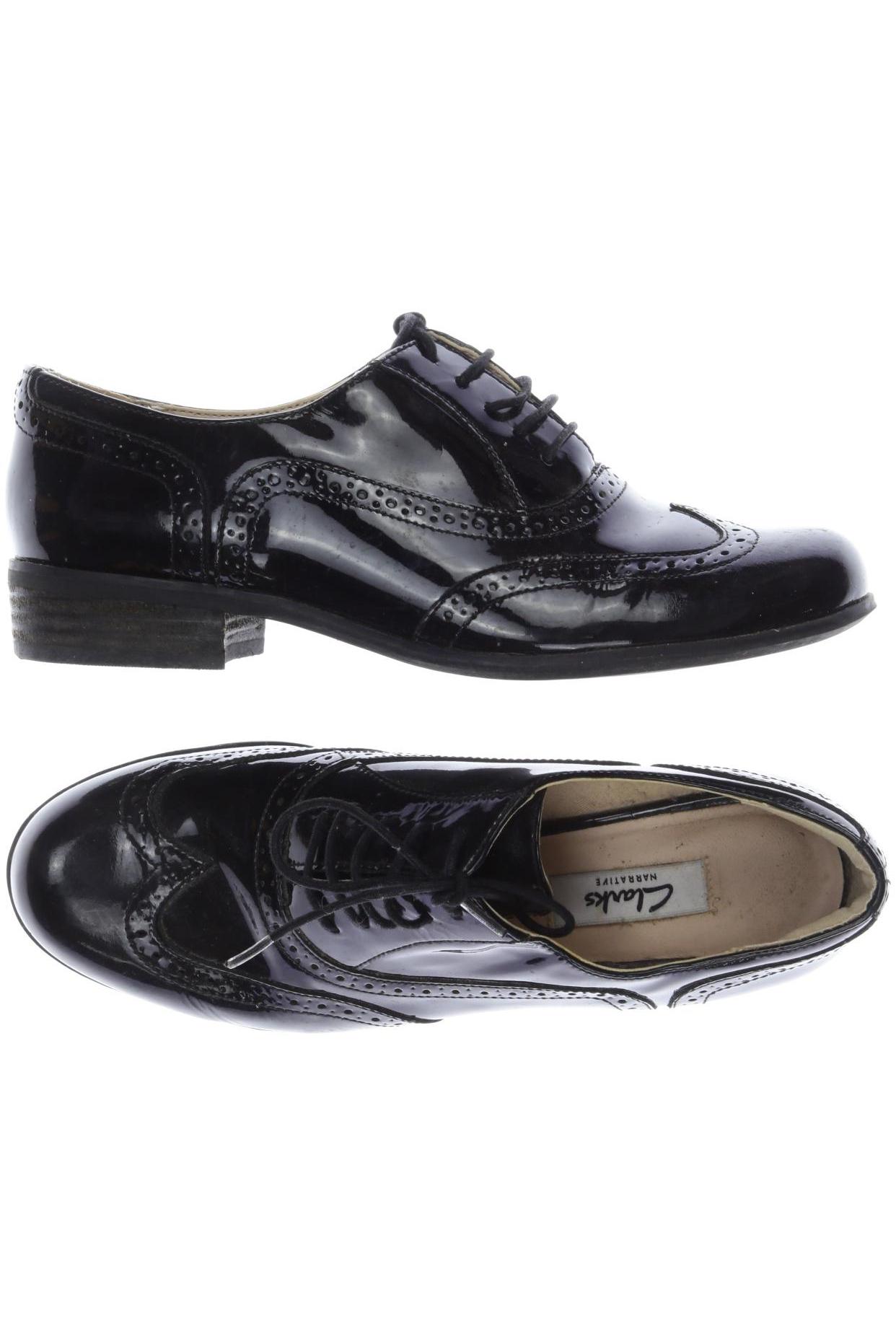 

Clarks Damen Halbschuh, schwarz, Gr. 38