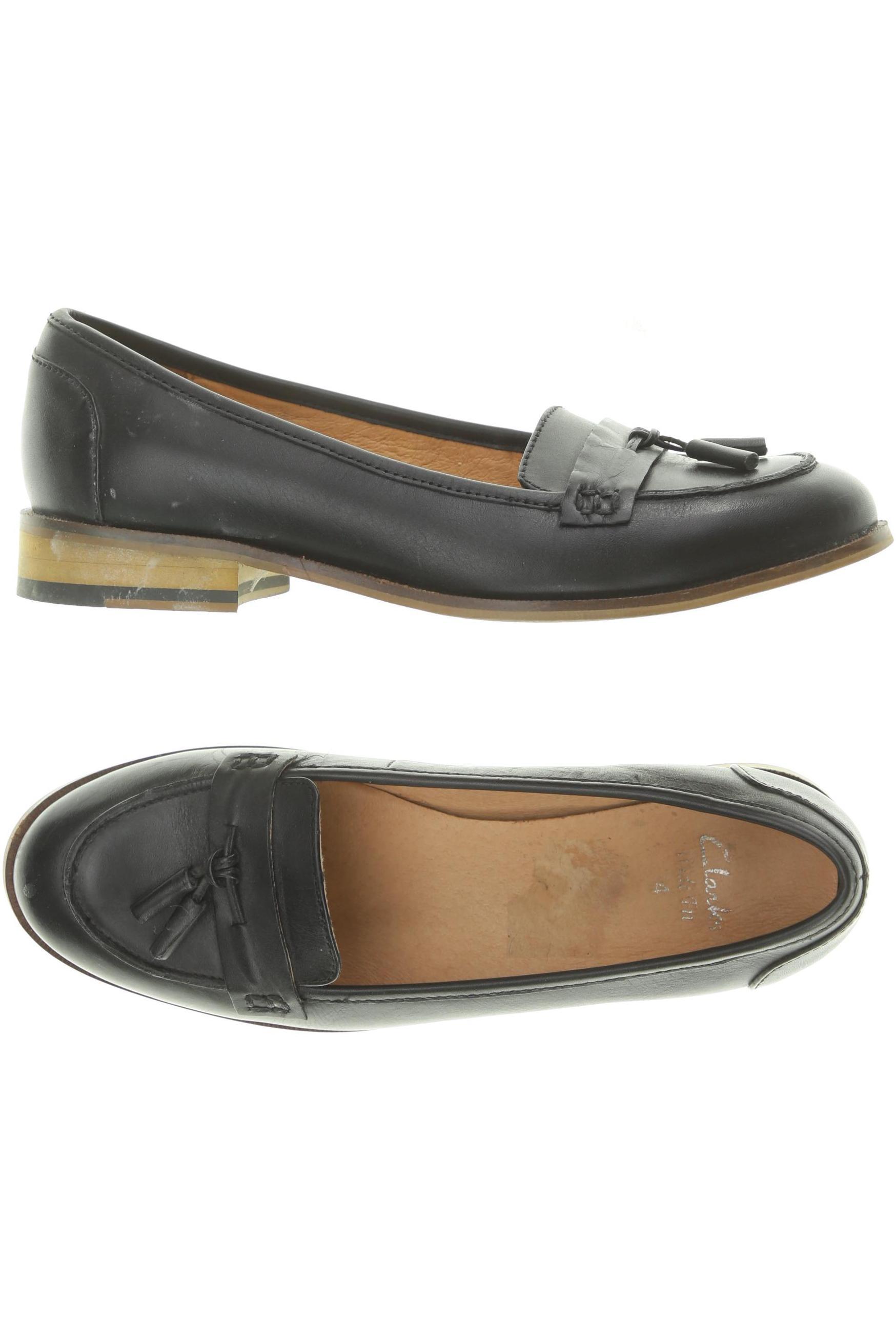 

Clarks Damen Halbschuh, schwarz, Gr. 4