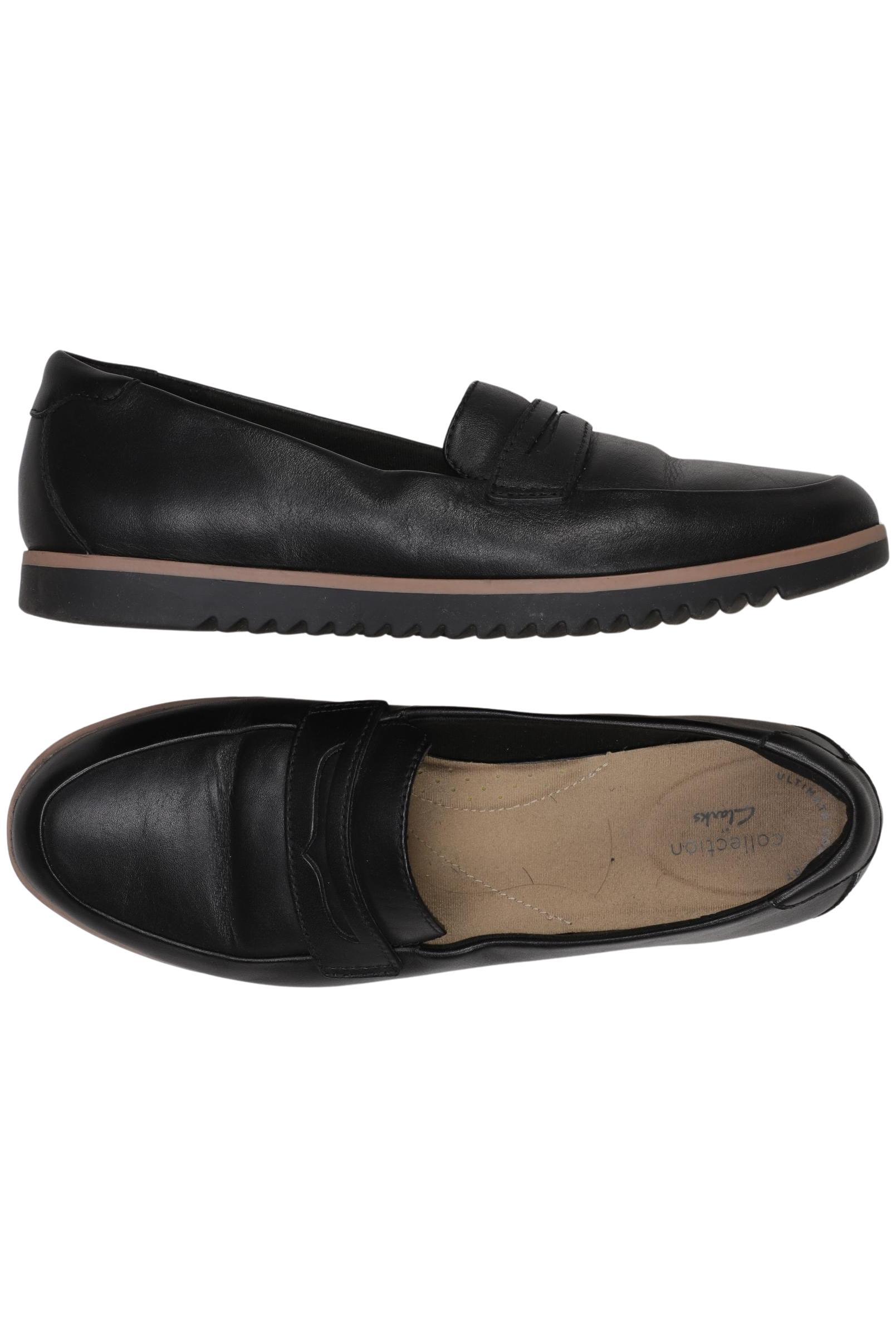 

Clarks Damen Halbschuh, schwarz, Gr. 40