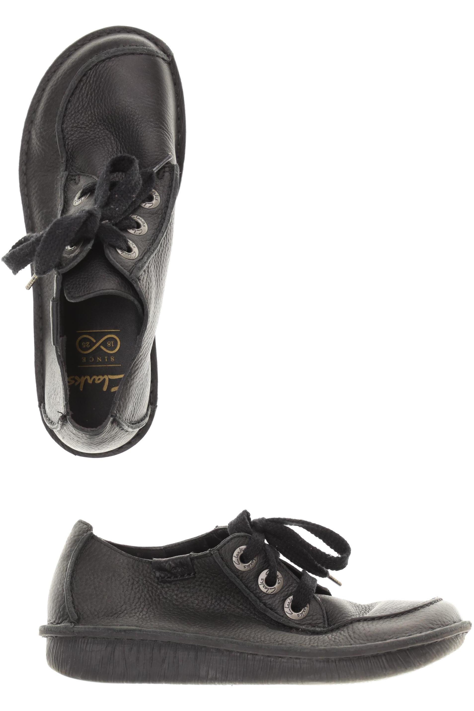 

Clarks Damen Halbschuh, schwarz, Gr. 5