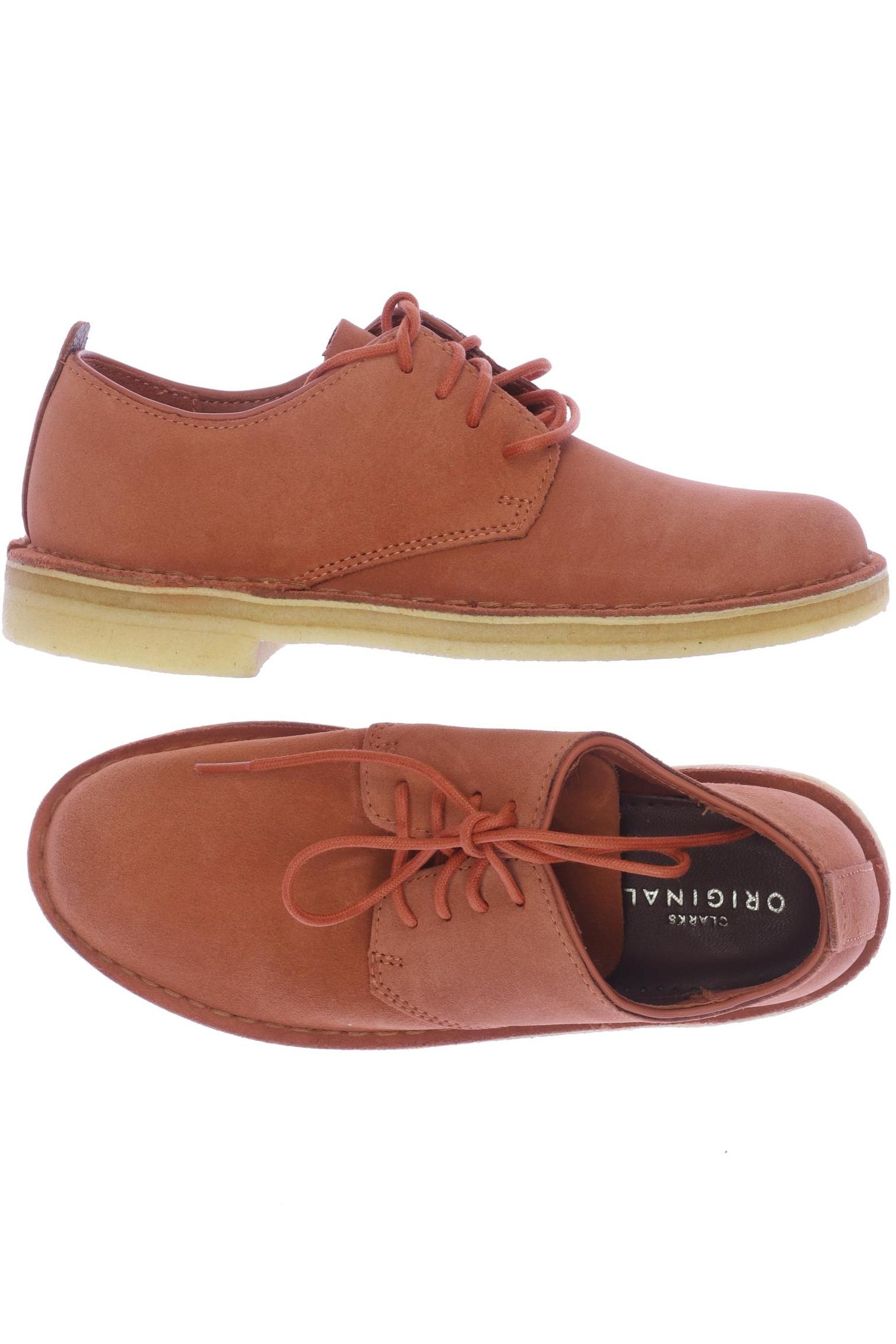 

Clarks Damen Halbschuh, orange, Gr. 36