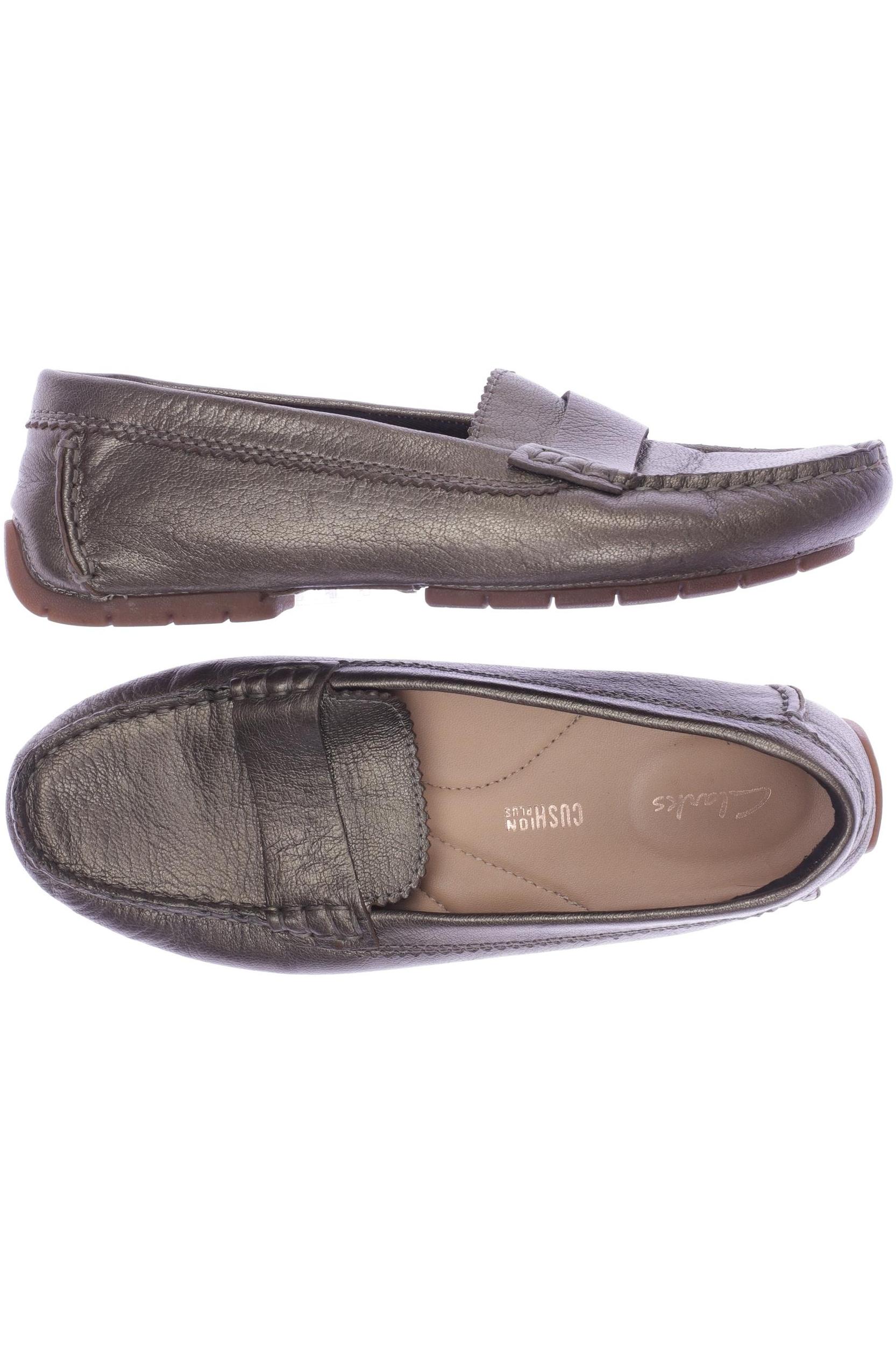 

Clarks Damen Halbschuh, grau, Gr. 35.5