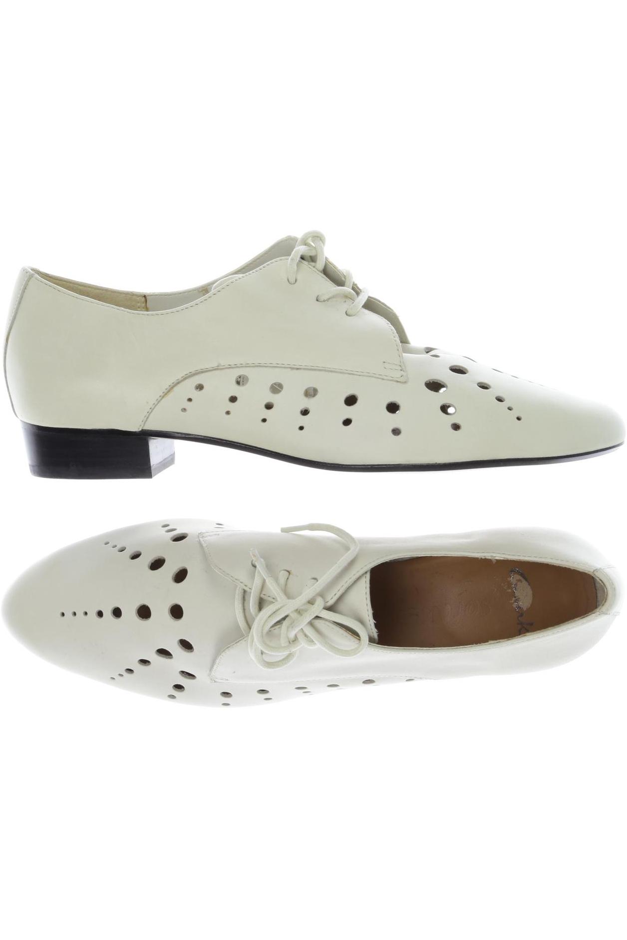 

Clarks Damen Halbschuh, weiß, Gr. 5.5