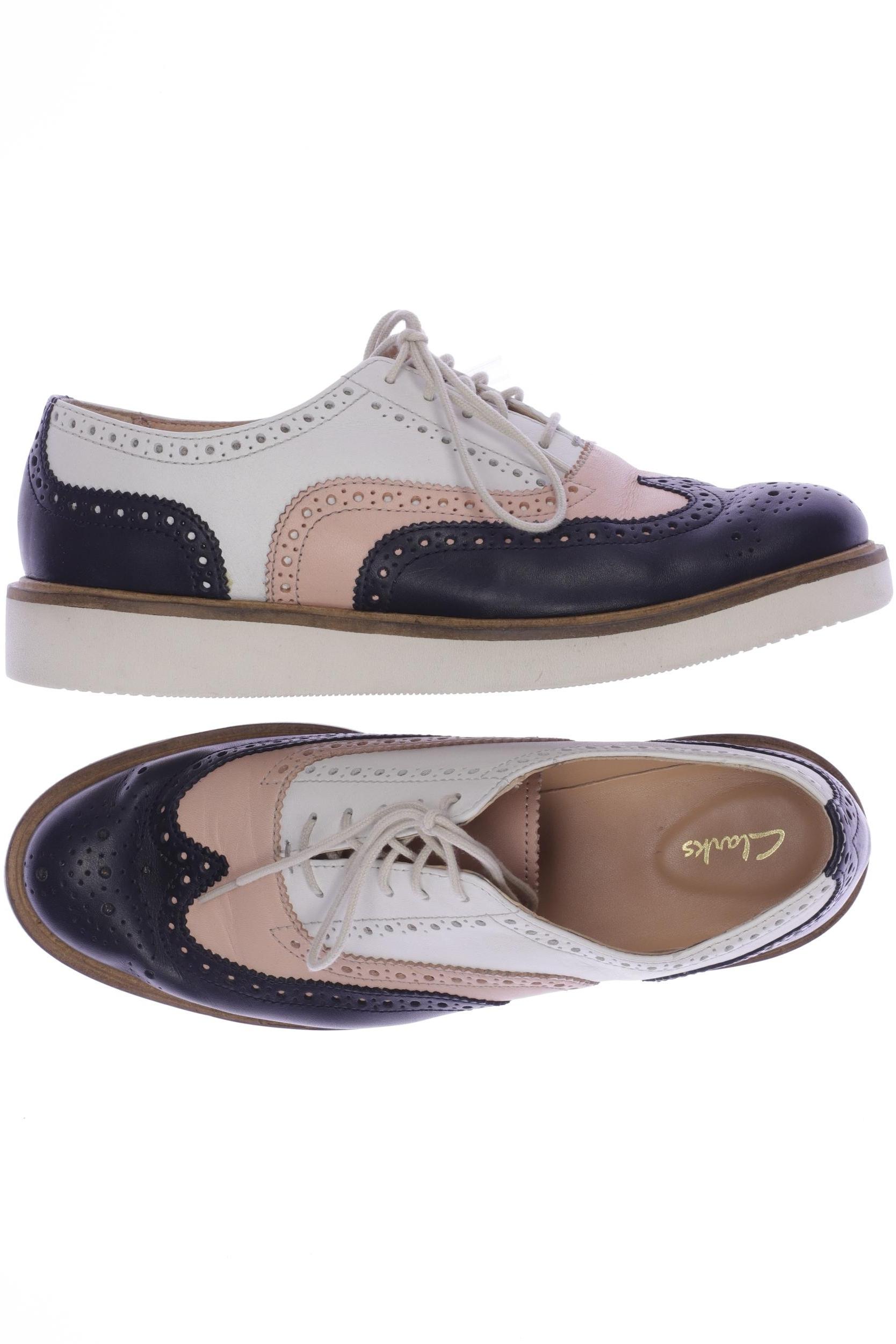

Clarks Damen Halbschuh, mehrfarbig, Gr. 38