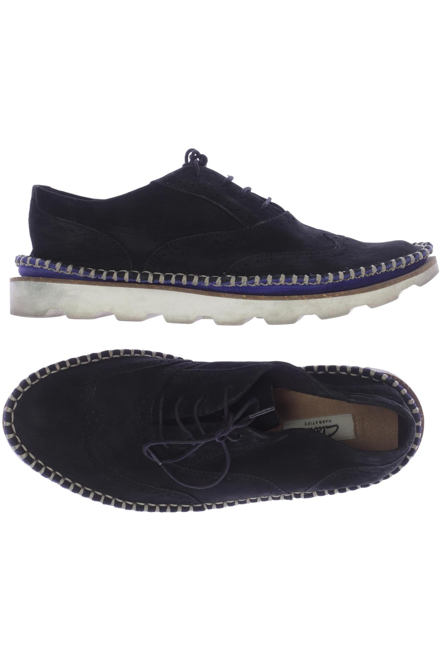 

Clarks Damen Halbschuh, schwarz, Gr. 38