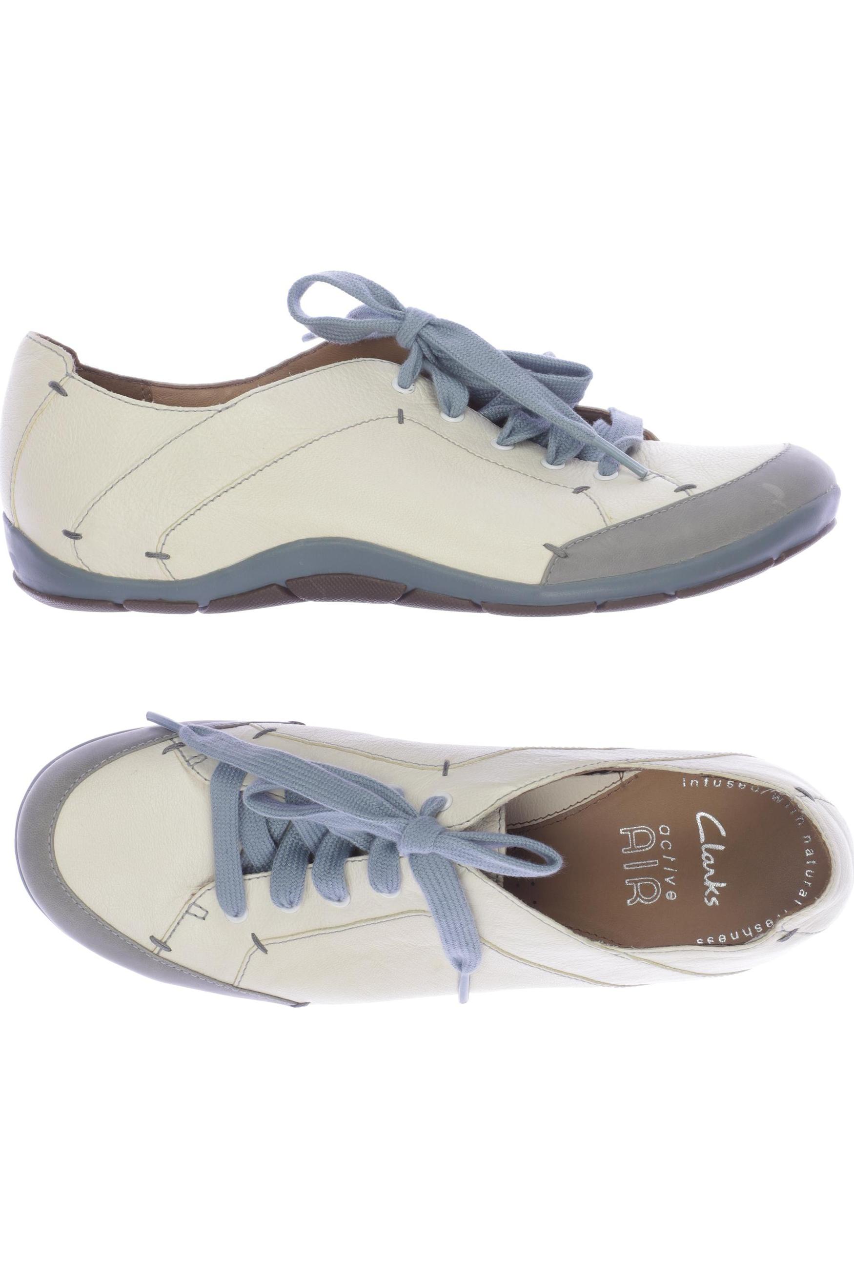 

Clarks Damen Halbschuh, cremeweiß