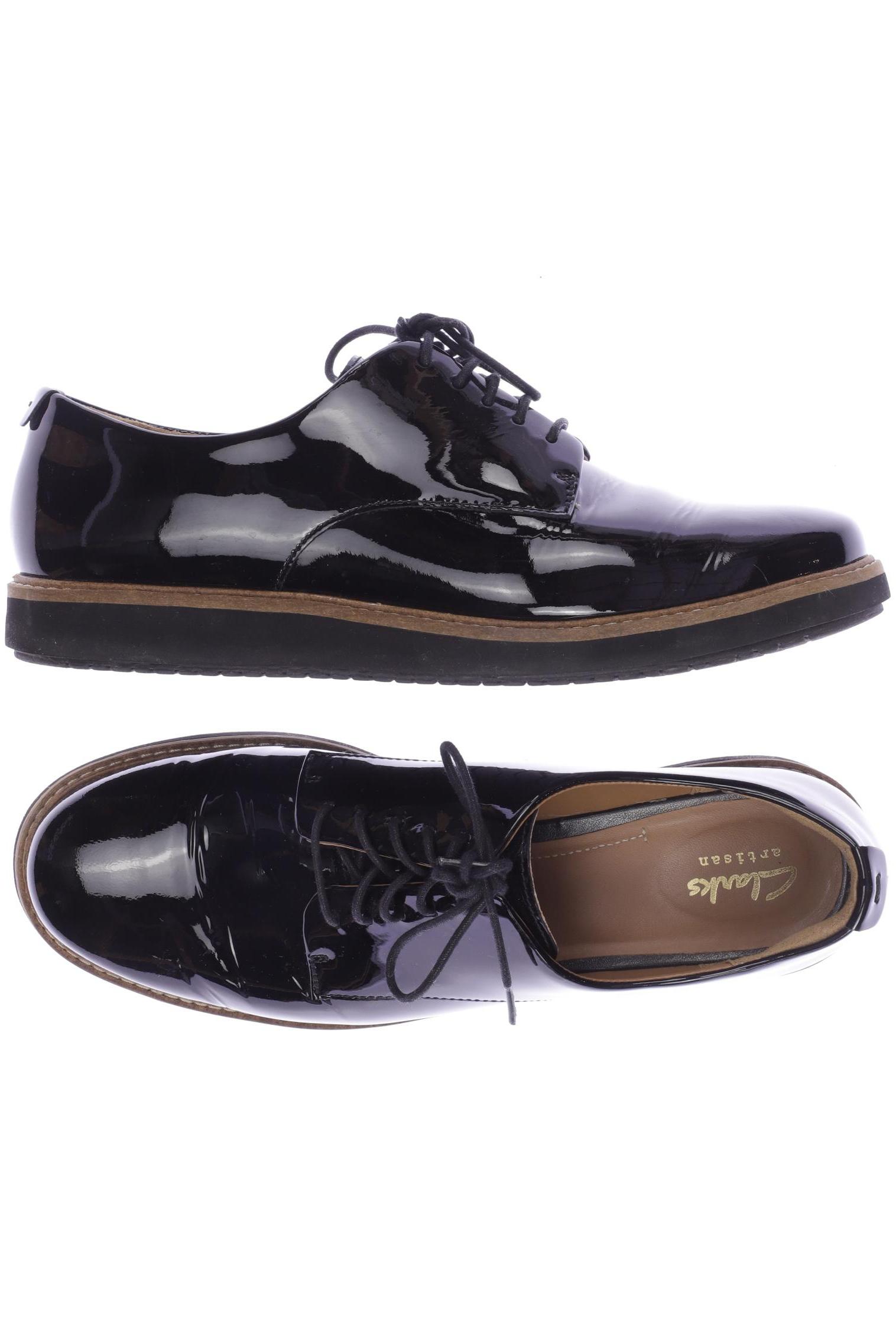 

Clarks Damen Halbschuh, schwarz, Gr. 39.5