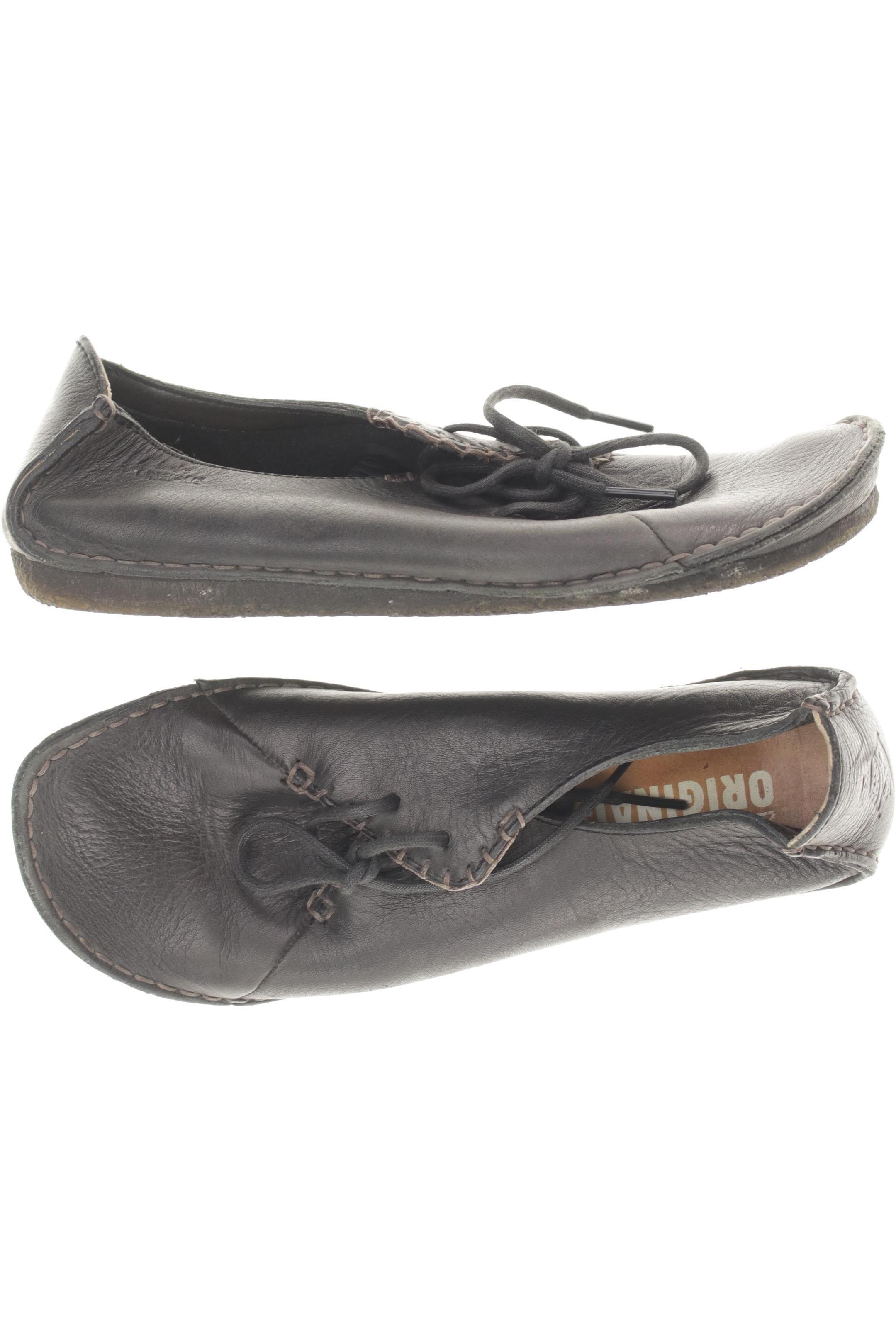 

Clarks Damen Halbschuh, schwarz, Gr. 6.5