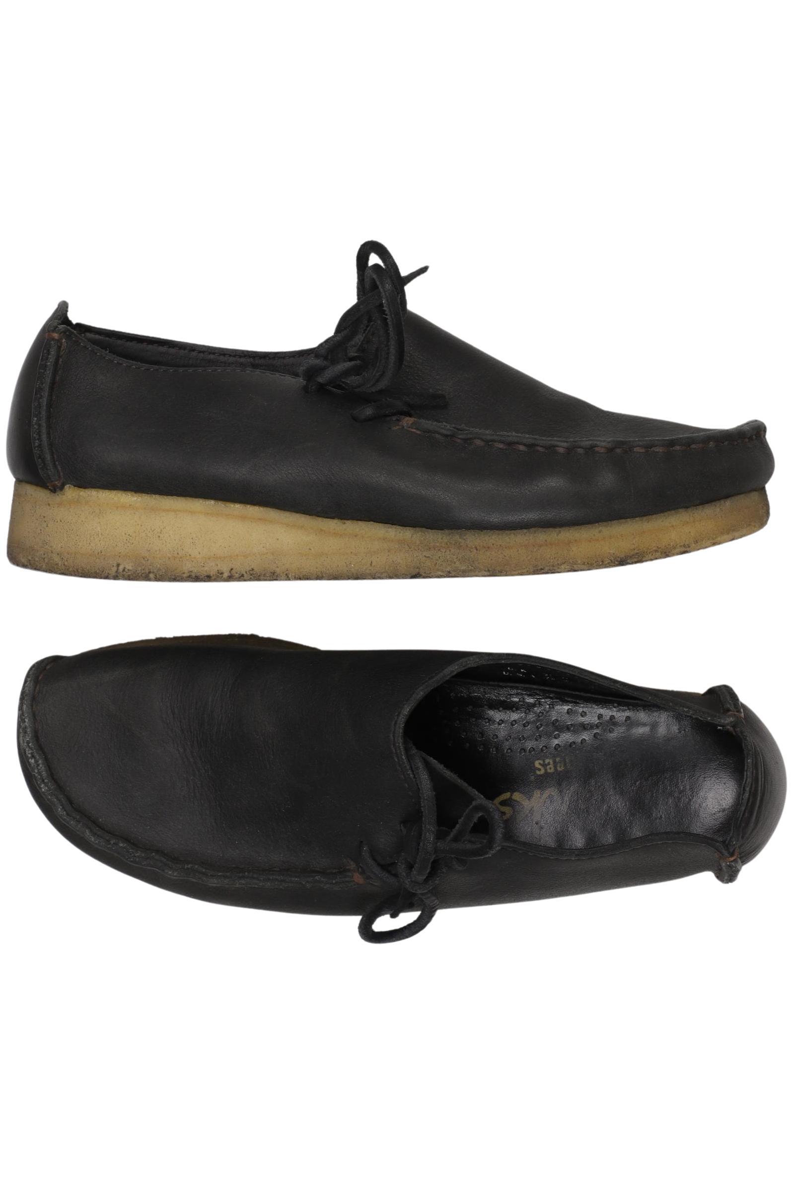 

Clarks Damen Halbschuh, schwarz, Gr. 5.5