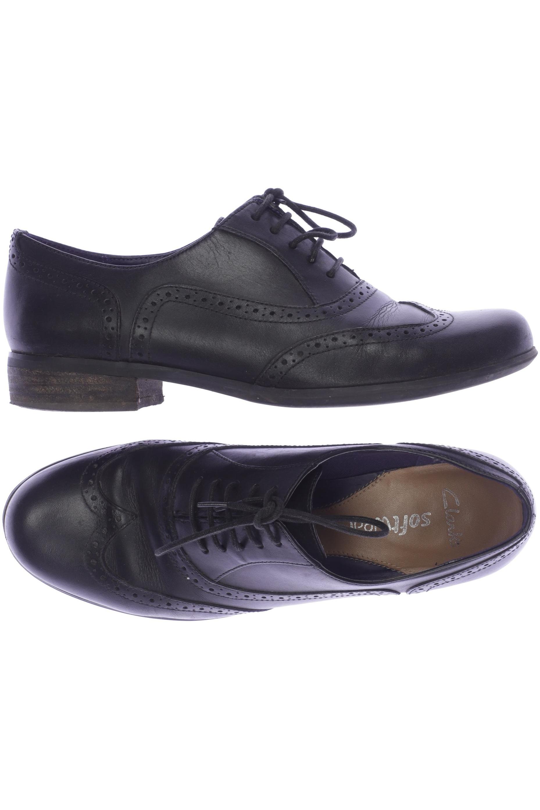 

Clarks Damen Halbschuh, schwarz