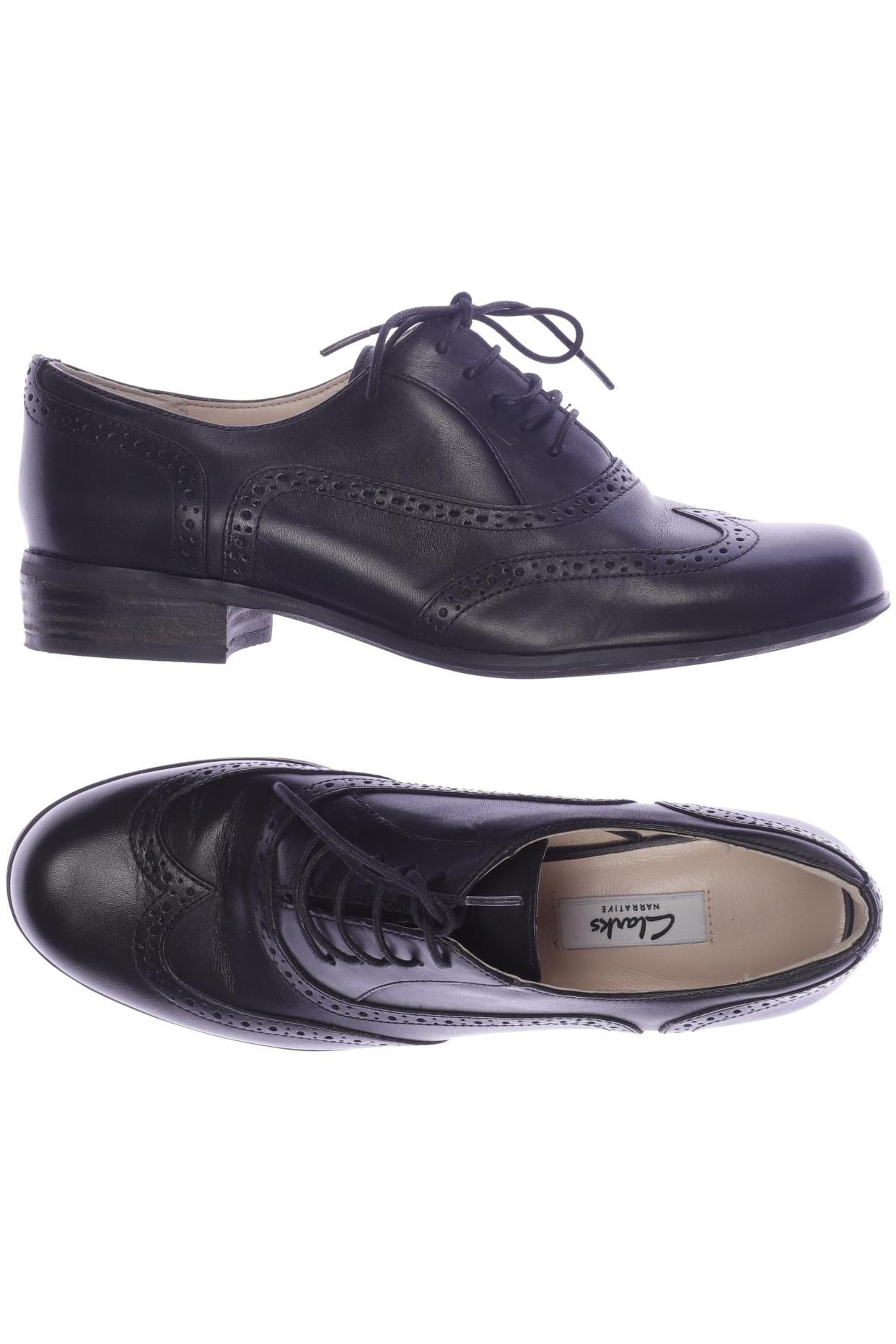 

Clarks Damen Halbschuh, schwarz, Gr. 40