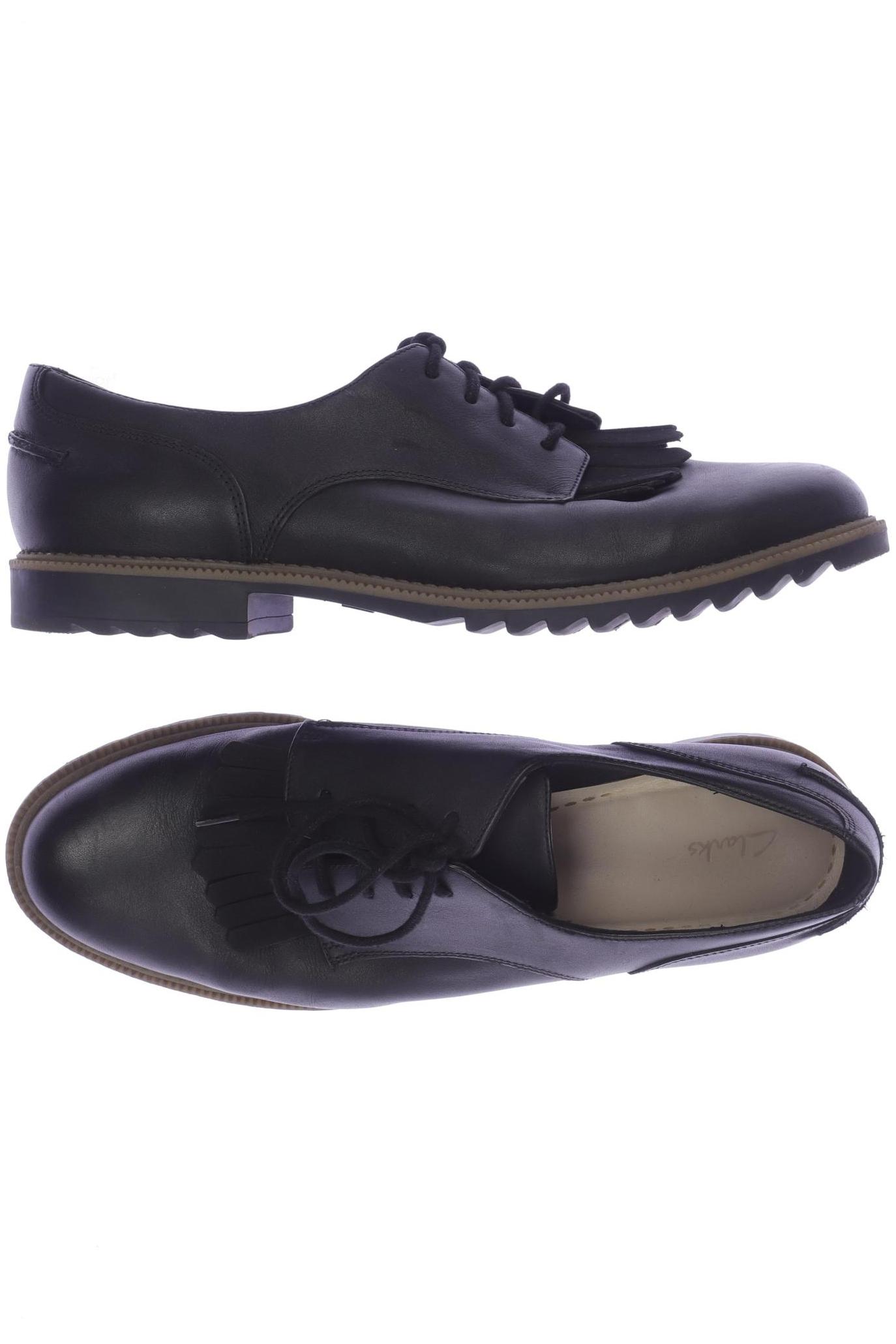

Clarks Damen Halbschuh, schwarz, Gr. 41
