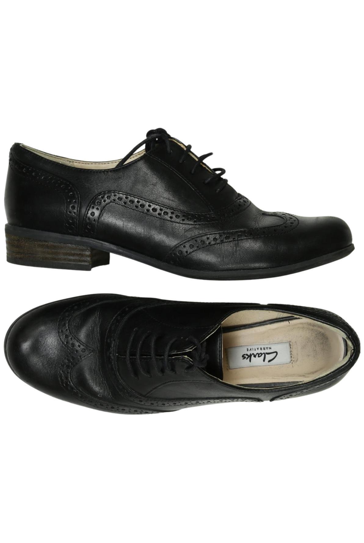 

Clarks Damen Halbschuh, schwarz, Gr. 38