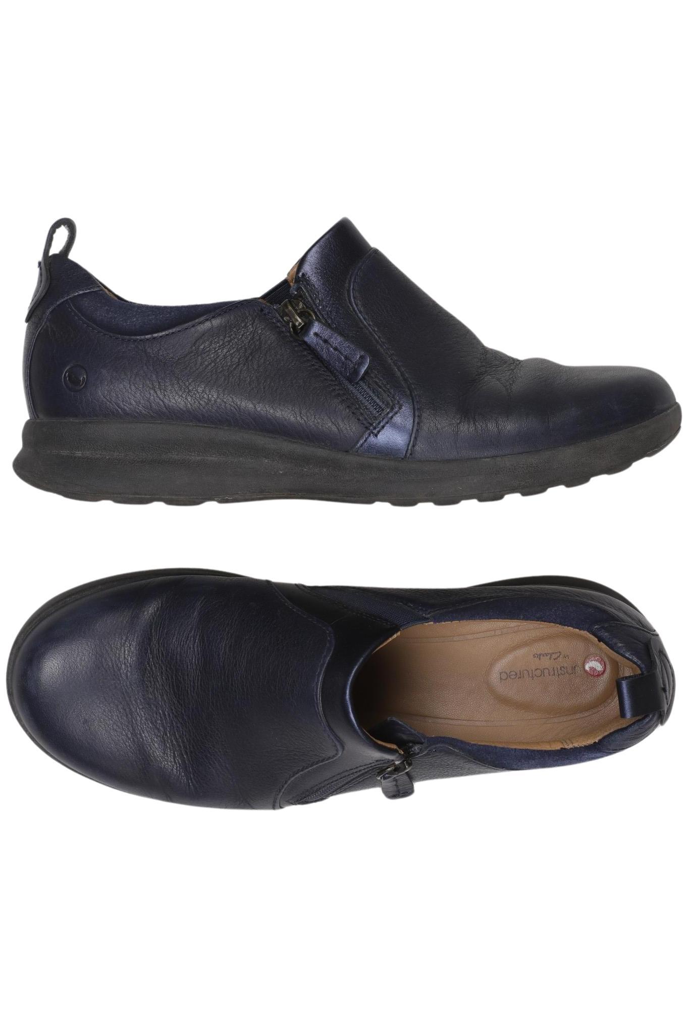 

Clarks Damen Halbschuh, marineblau, Gr. 38