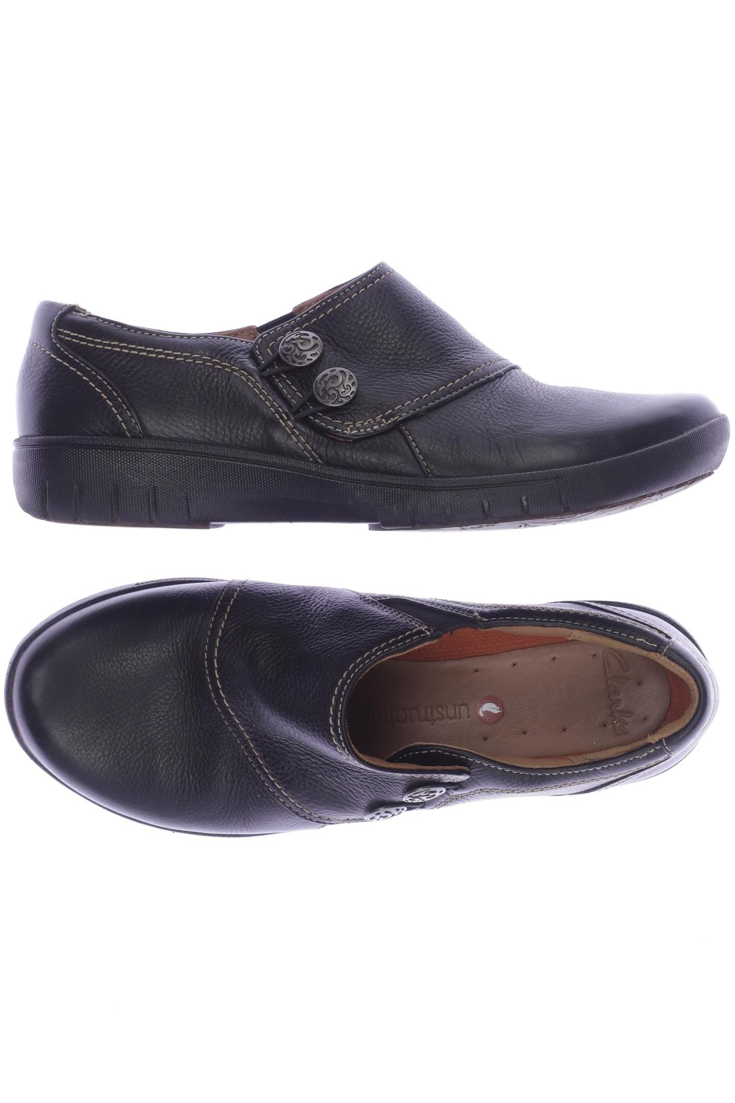 

Clarks Damen Halbschuh, schwarz