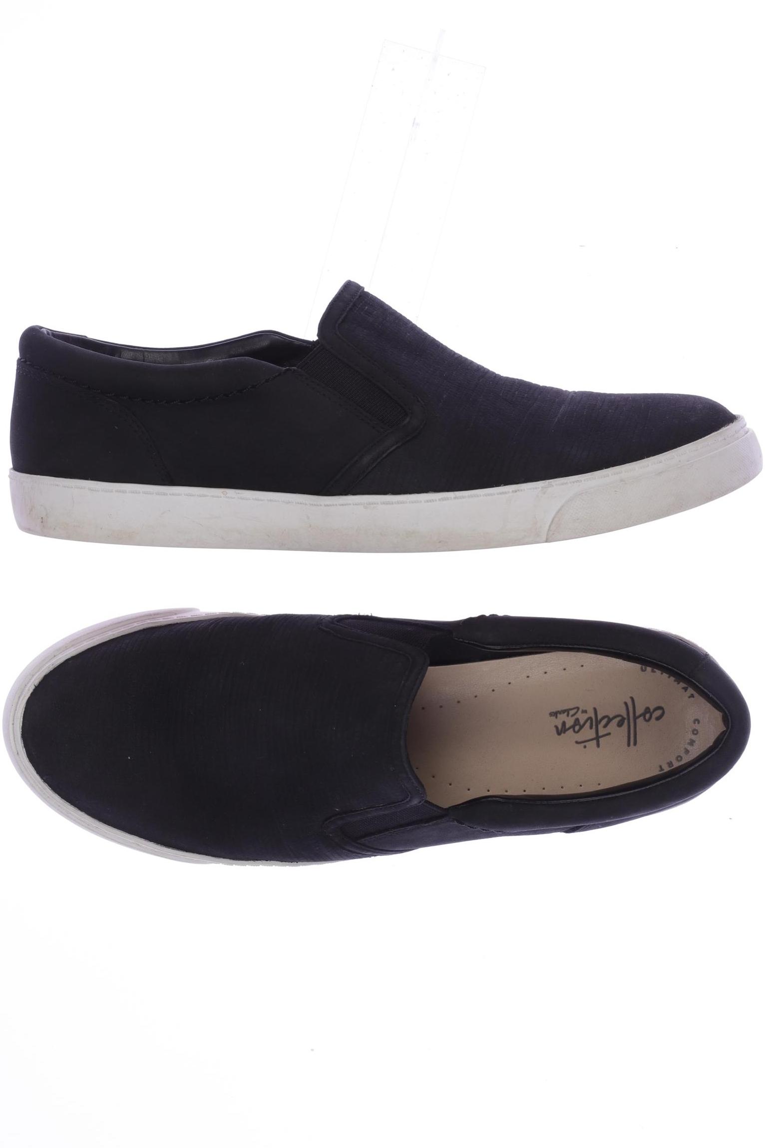 

Clarks Damen Halbschuh, schwarz, Gr. 39.5