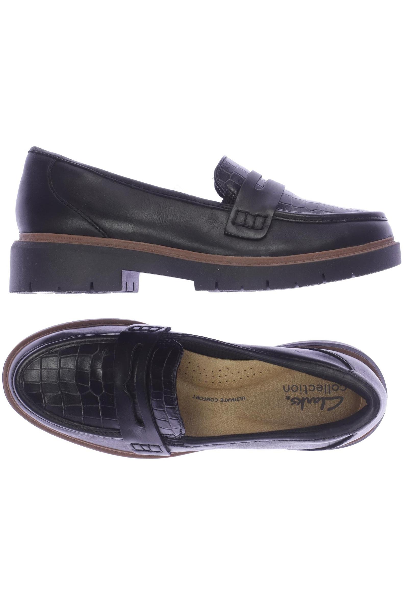 

Clarks Damen Halbschuh, schwarz