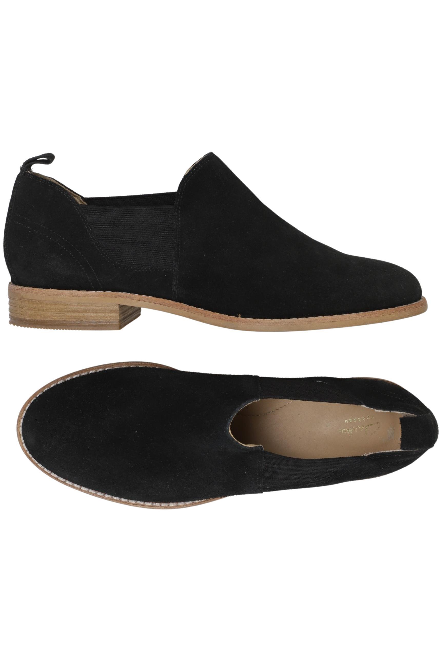 

Clarks Damen Halbschuh, schwarz, Gr. 39.5