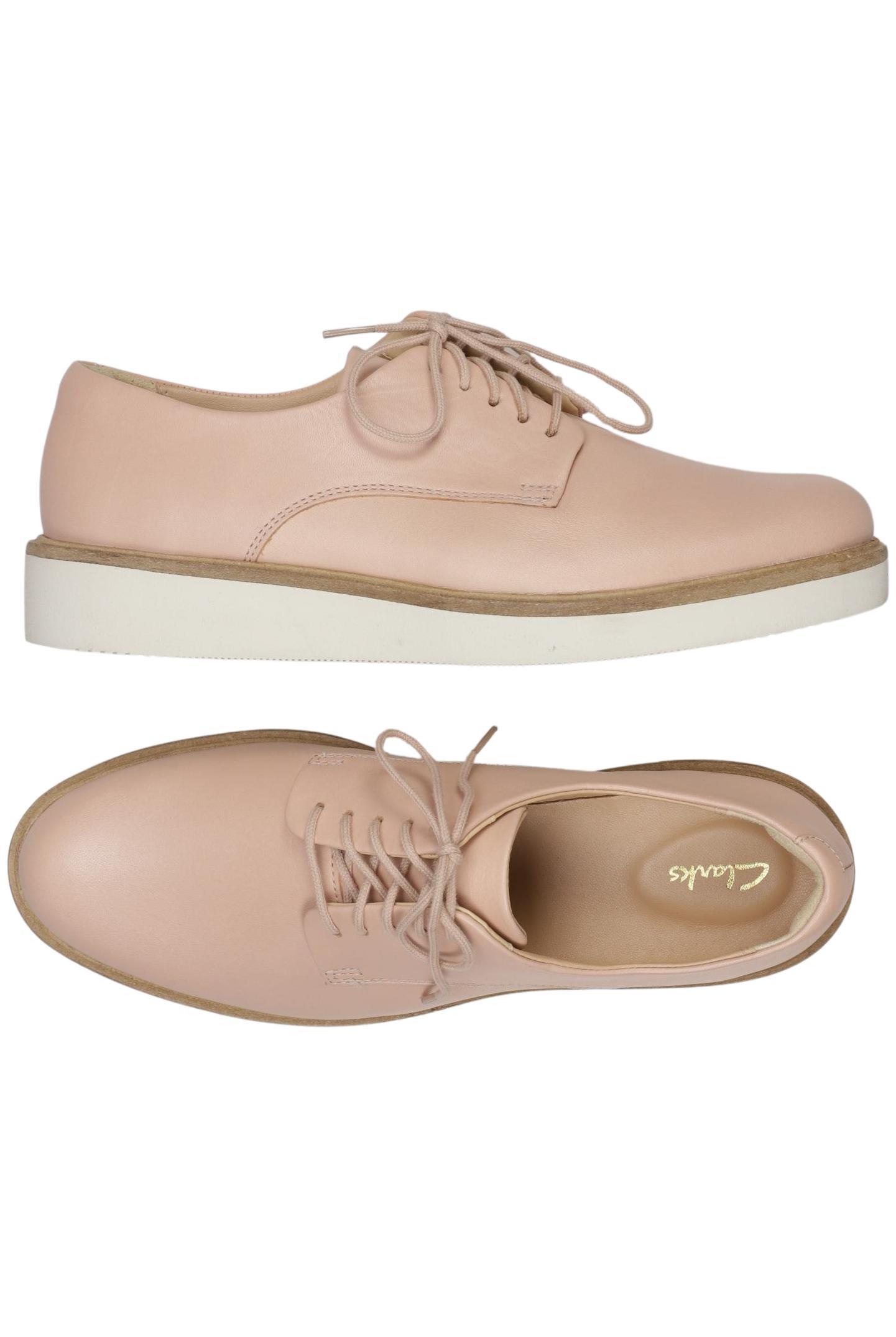 

Clarks Damen Halbschuh, pink, Gr. 38