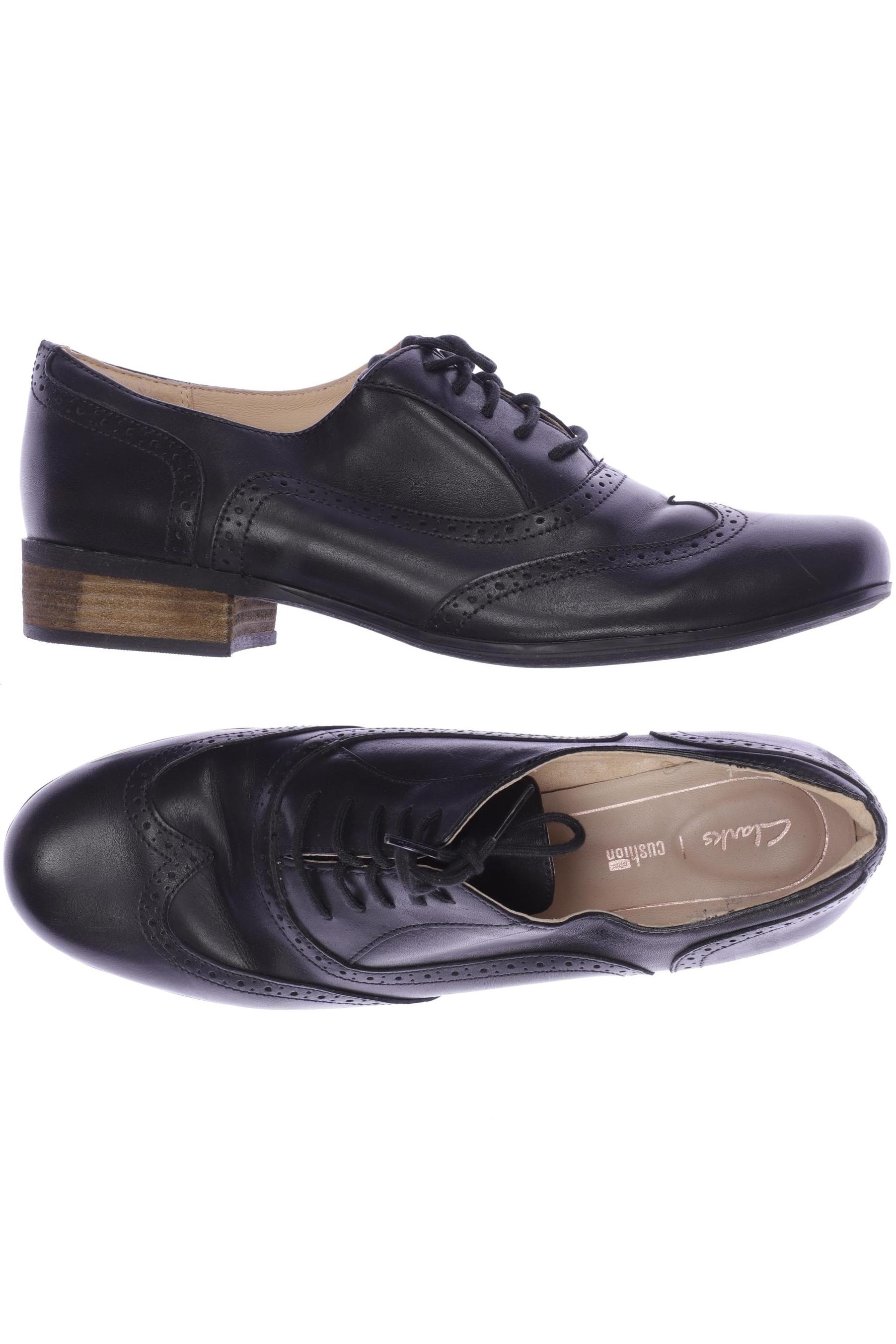 

Clarks Damen Halbschuh, schwarz, Gr. 43