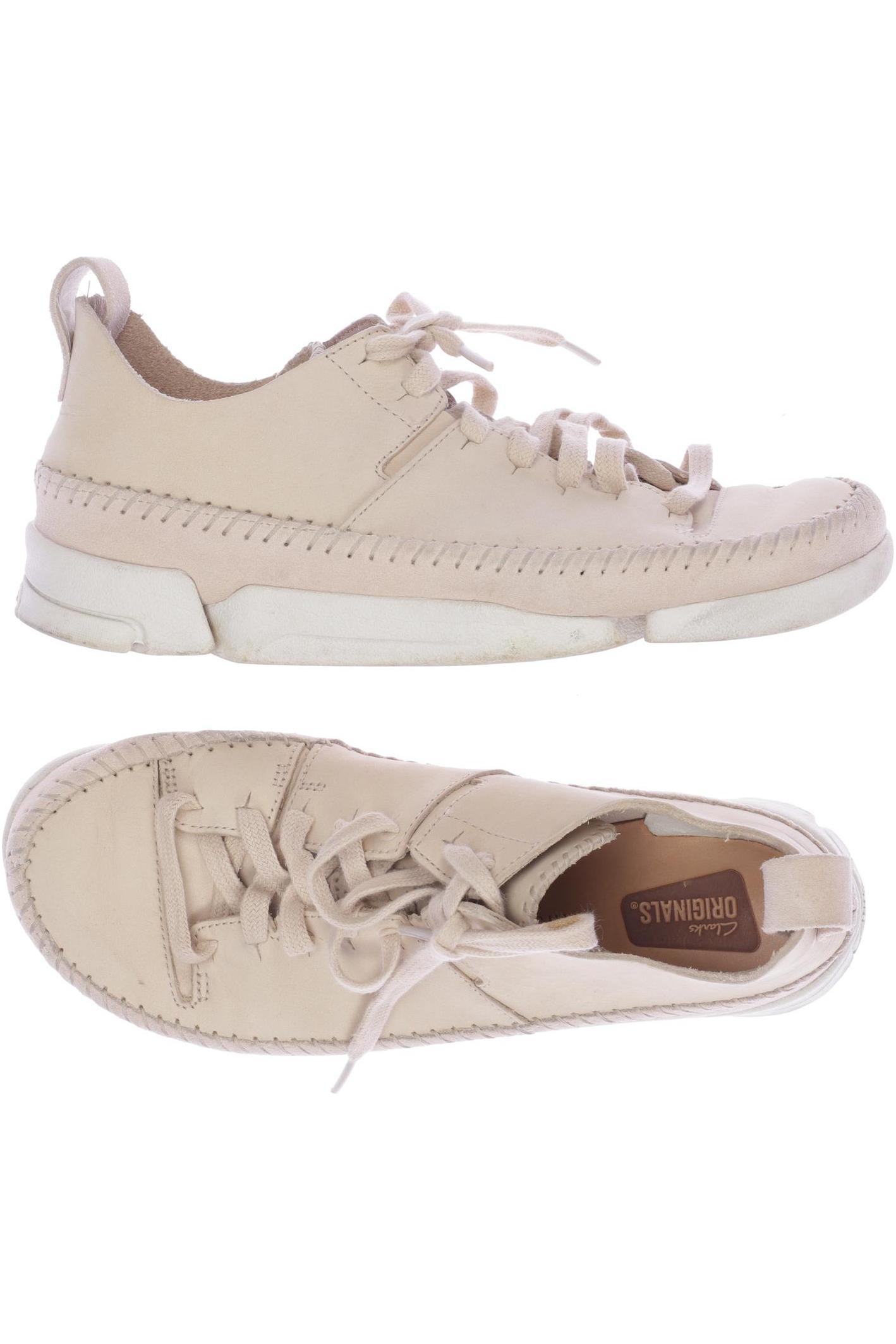 

Clarks Damen Halbschuh, beige, Gr. 38