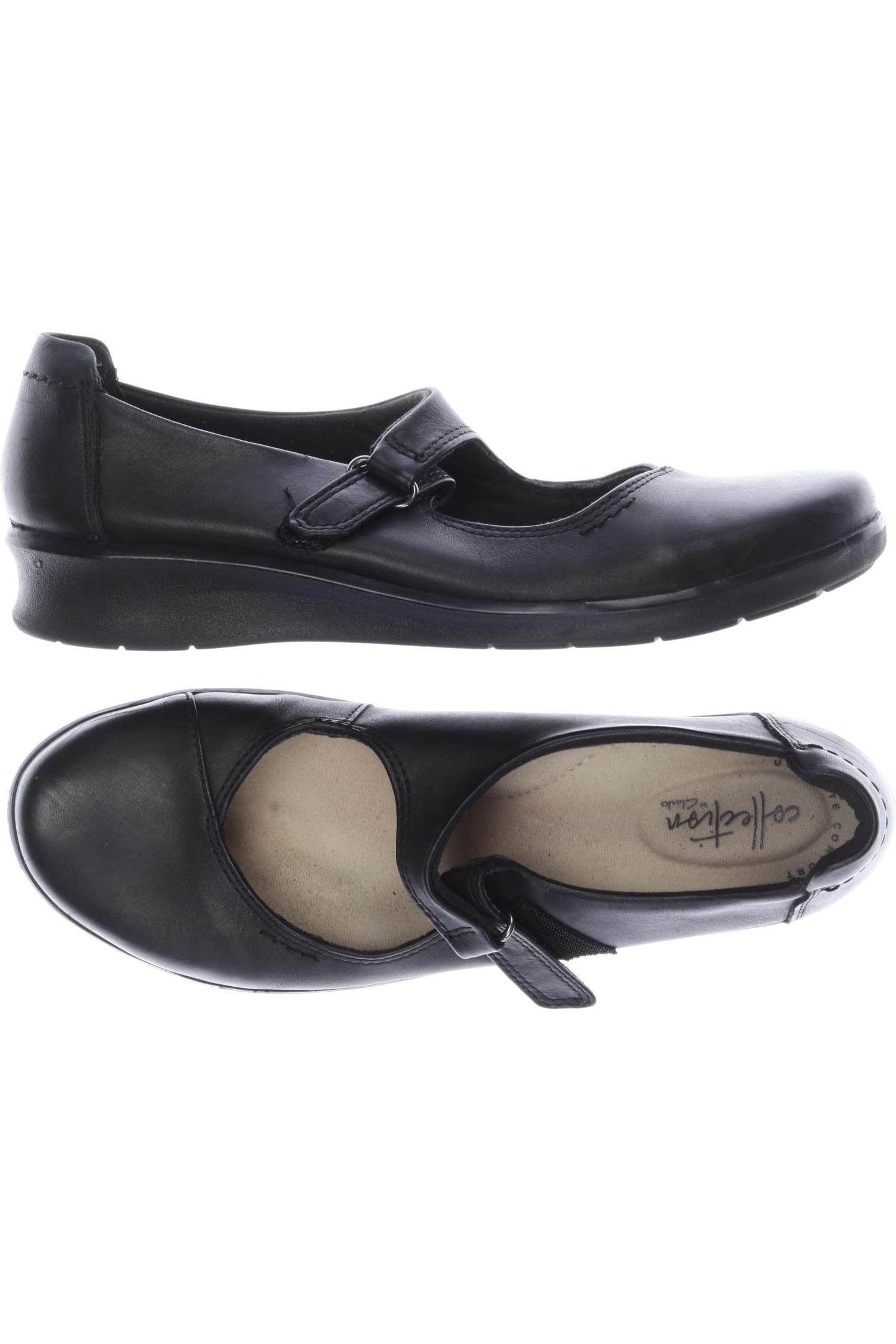 

Clarks Damen Halbschuh, schwarz, Gr. 41