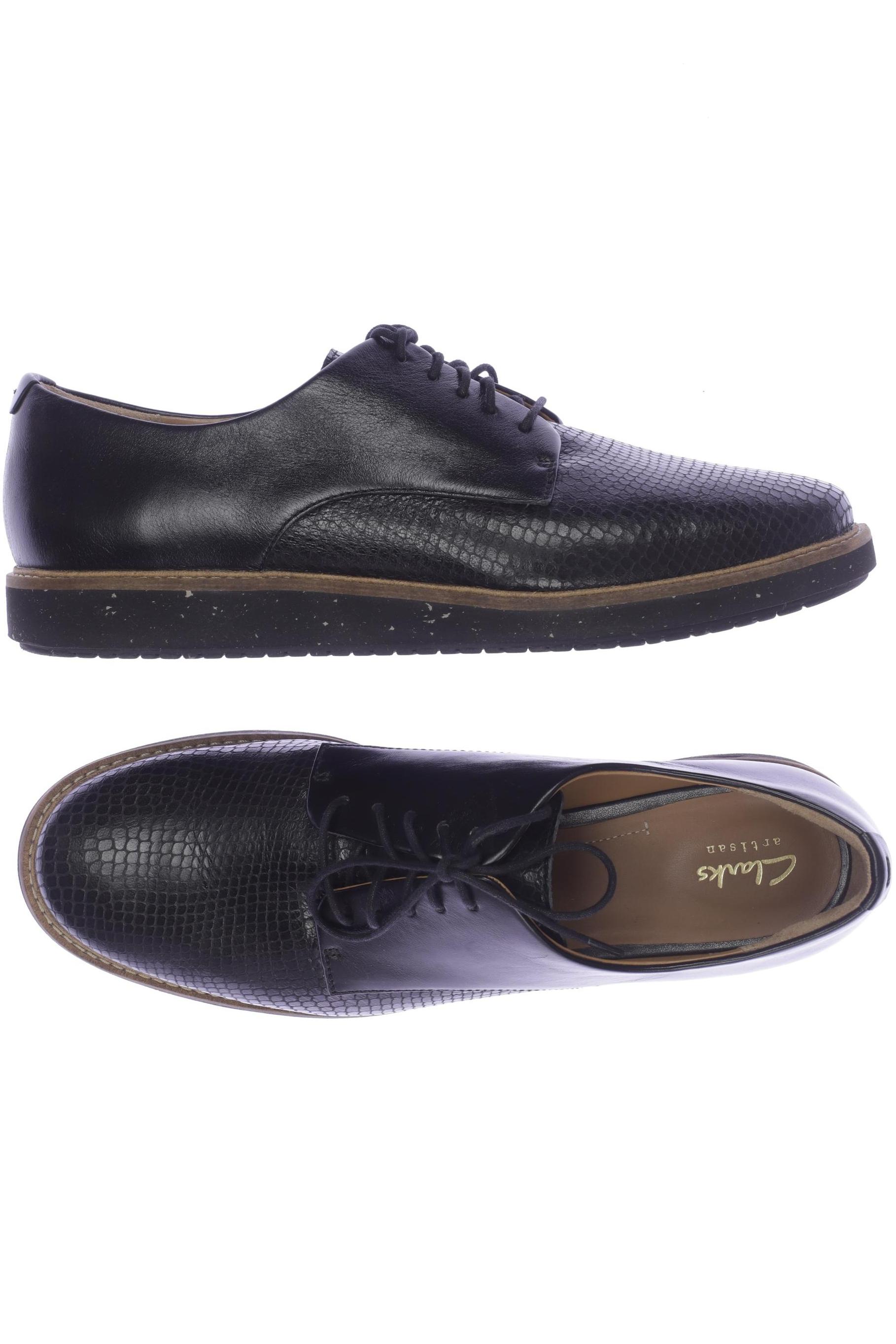 

Clarks Damen Halbschuh, schwarz, Gr. 41.5