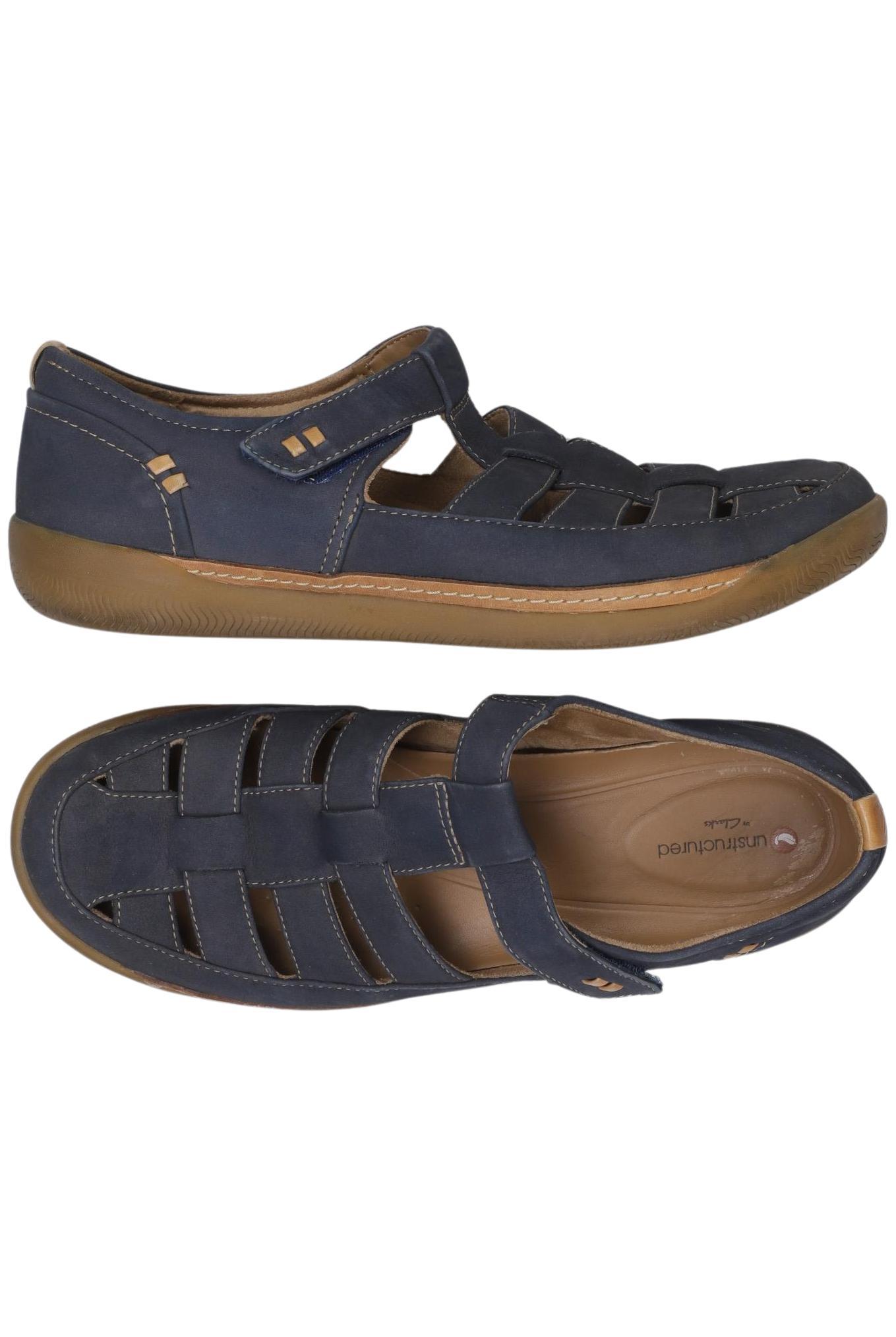 

Clarks Damen Halbschuh, marineblau, Gr. 39